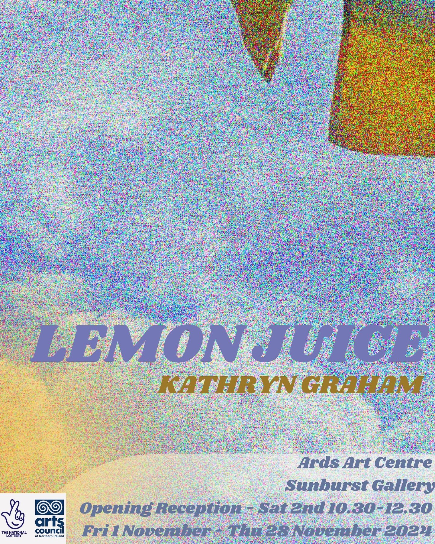 🍋🍋 Saturday, November 2nd, 10:30 - 12:30am 🍋🍋
Join me at @cultureardsandnorthdown for the opening of Lemon Juice&mdash;this one&rsquo;s been a squeeze!

Exploring life&rsquo;s big question, why make lemonade when you can make lemon juice? 

Bitte