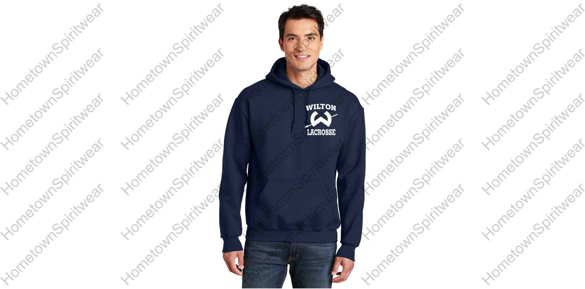 Wilton Lacrosse Hoodie — HOMETOWN SPIRITWEAR
