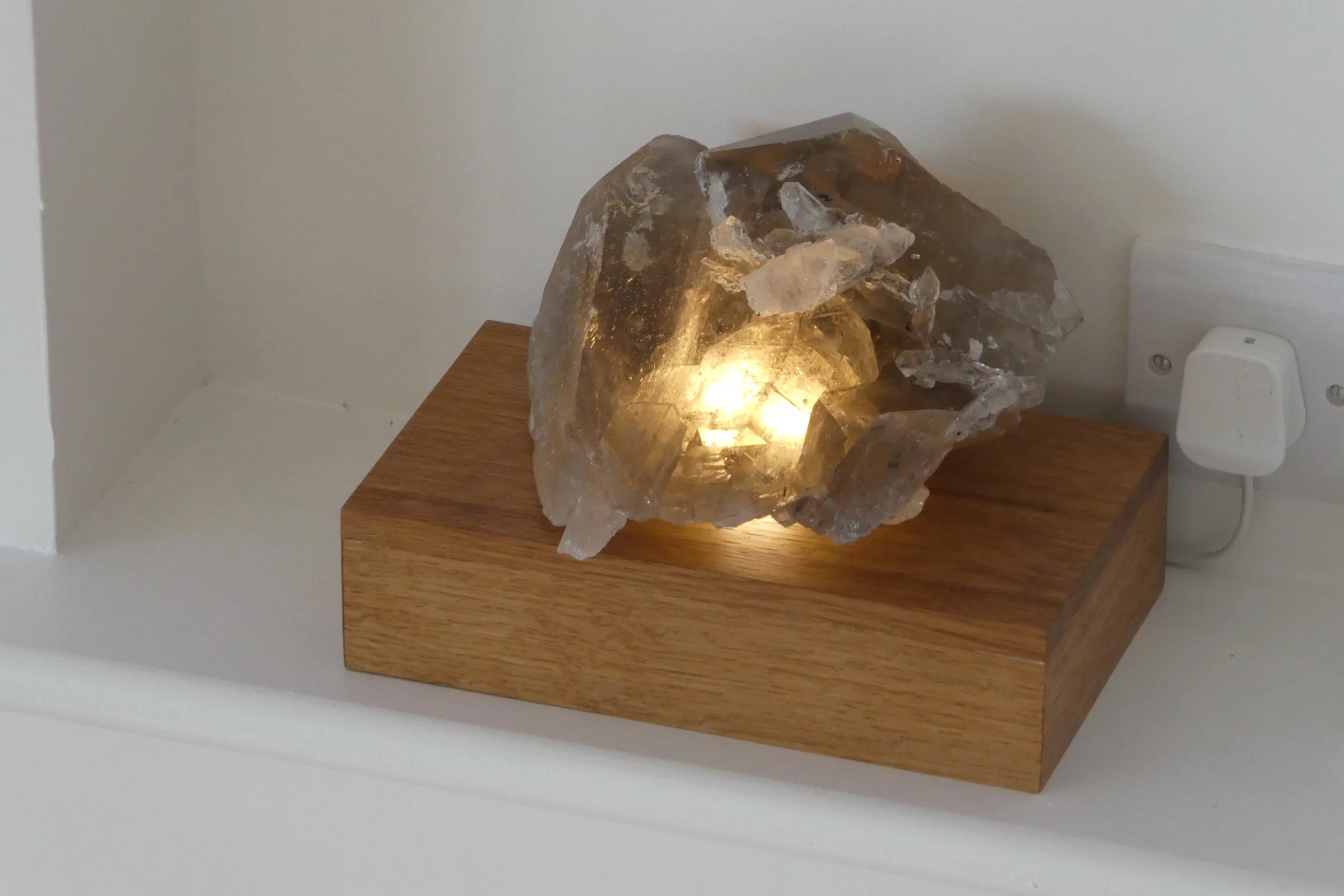 Smokey quartz crystal