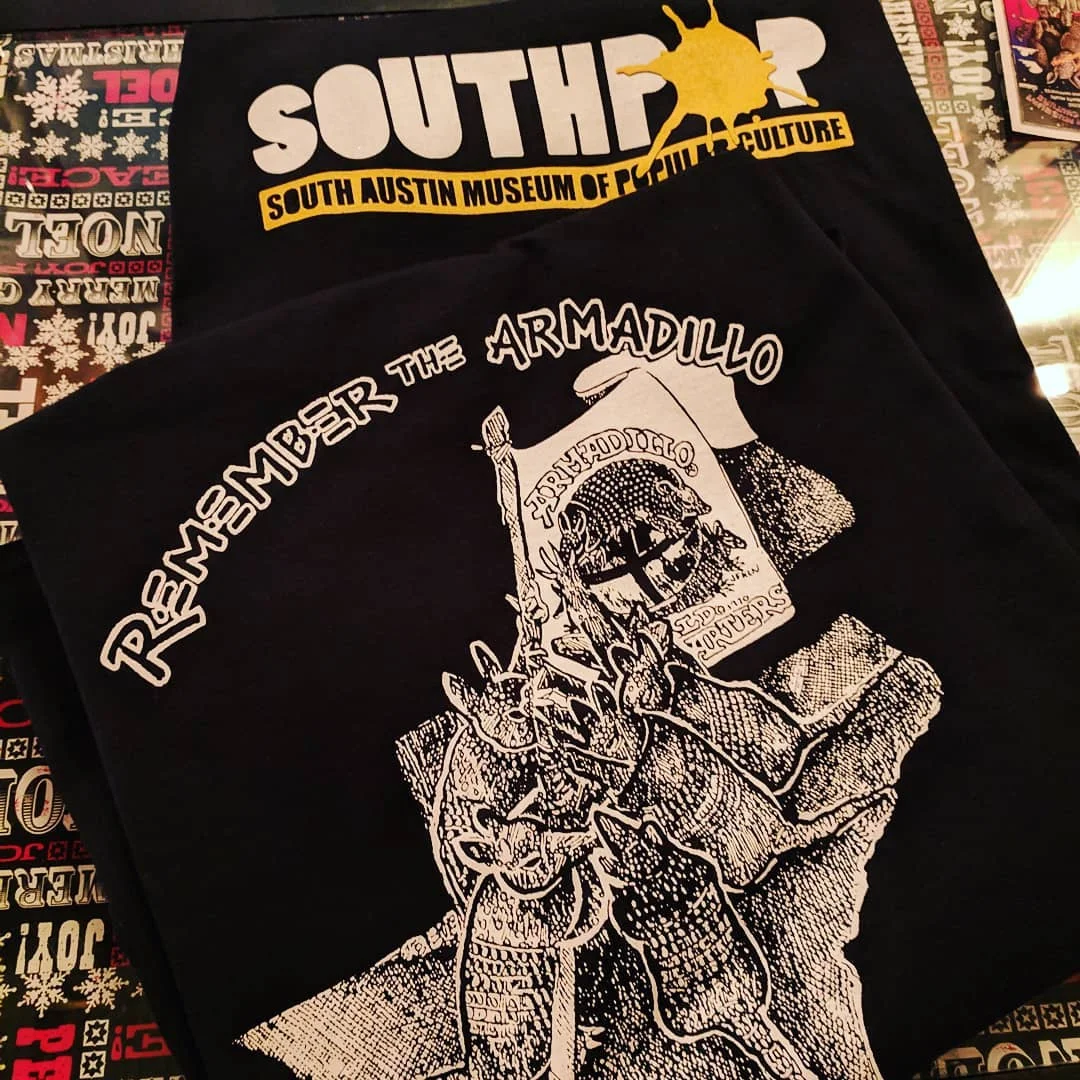 Remember the Armadillo SouthPop T-Shirt  $24.00