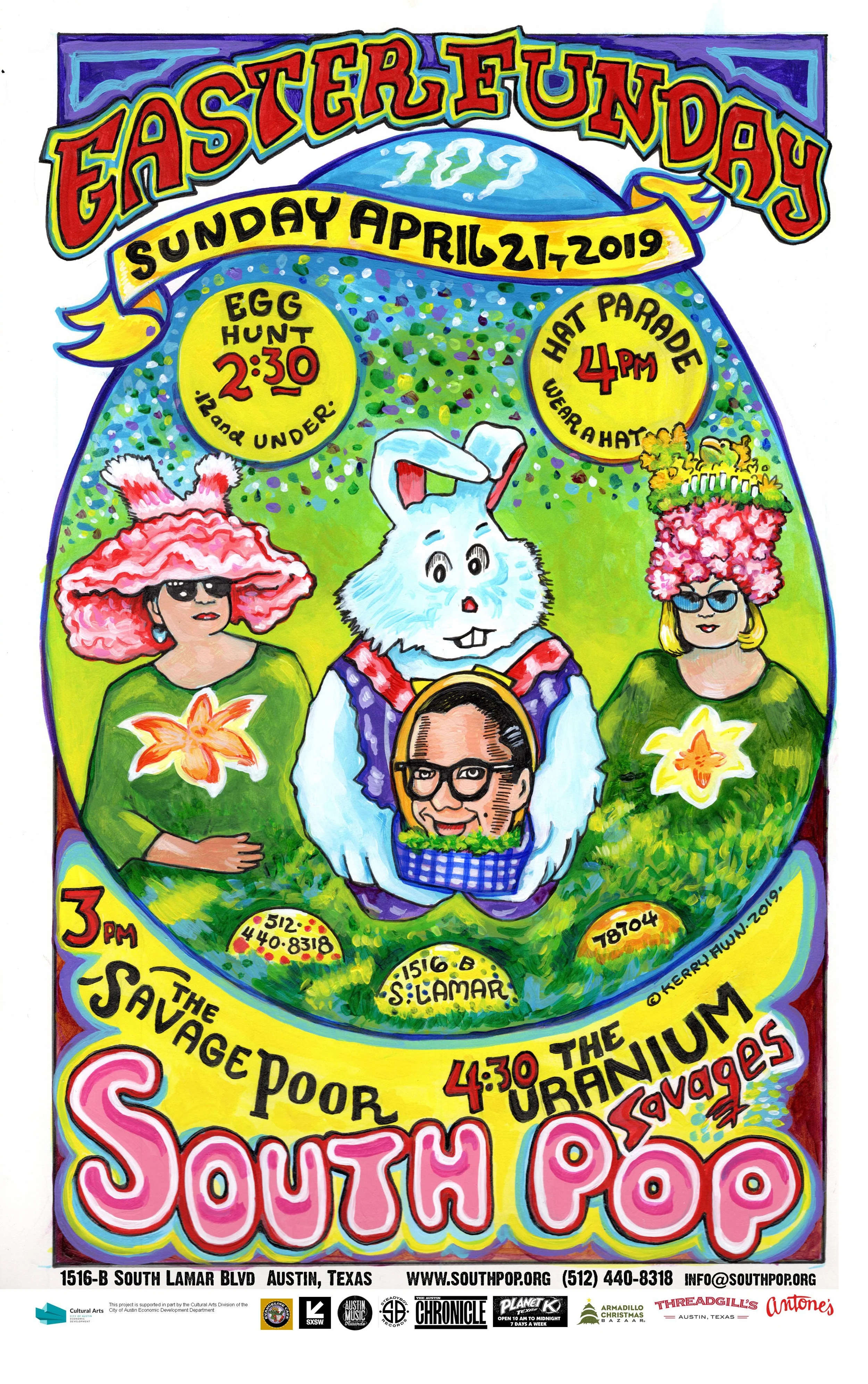 SouthPop's Easter Sunday Hat Parade