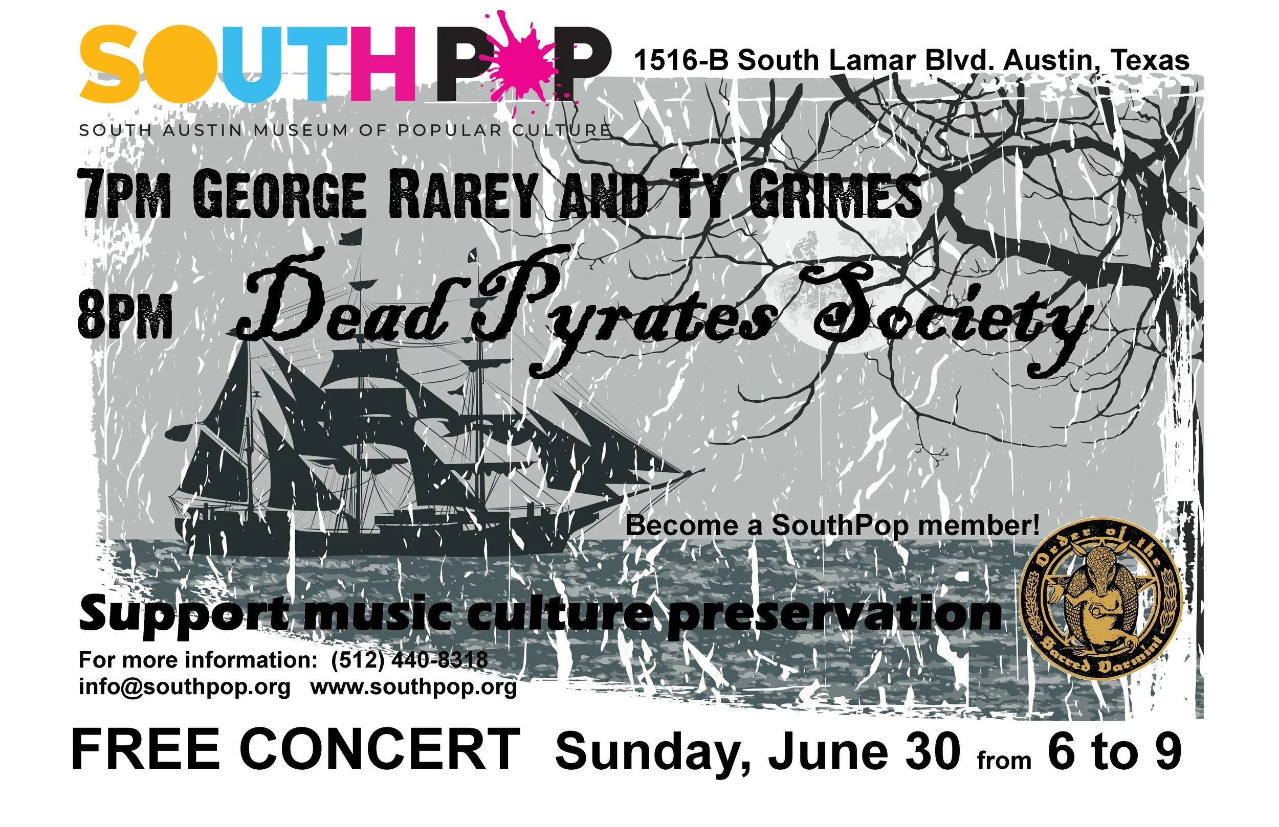Last Sunday of the Month Free Concert 7-9PM