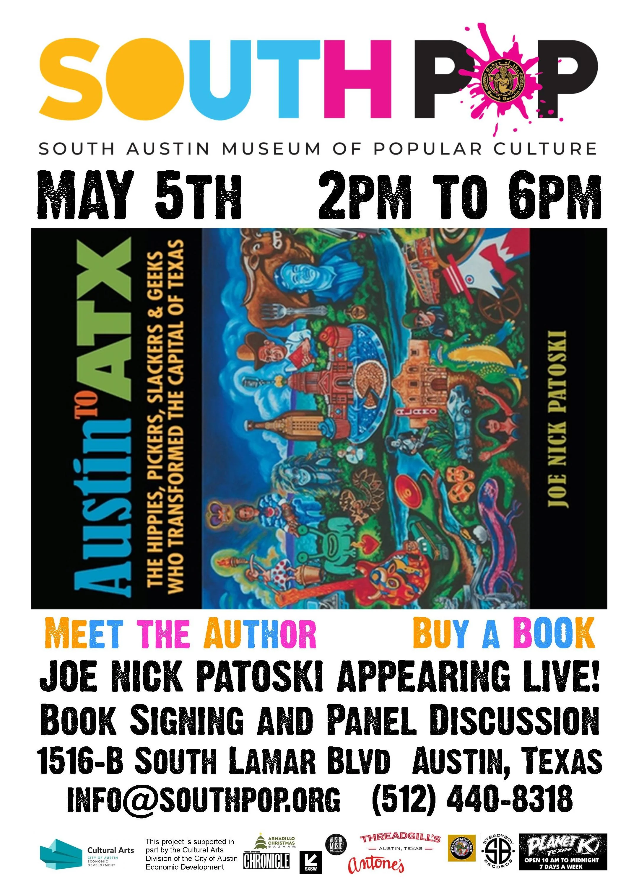 Austin to ATX: Panel with Joe Nick Patoski