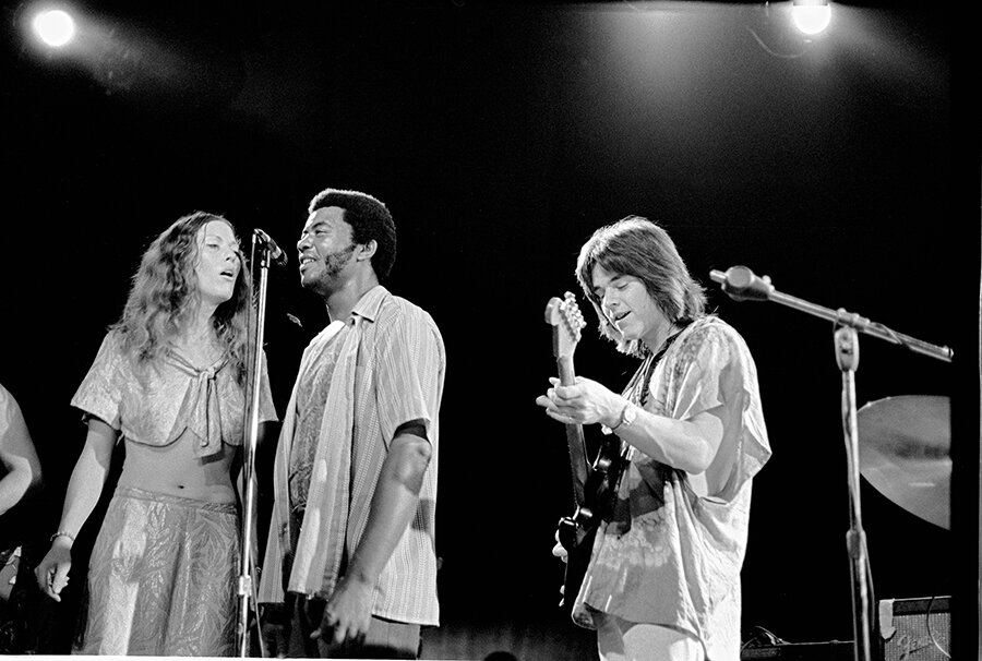 Blues Jam at the Armadillo World Headquarters, 1971, photo by Burton Wilson