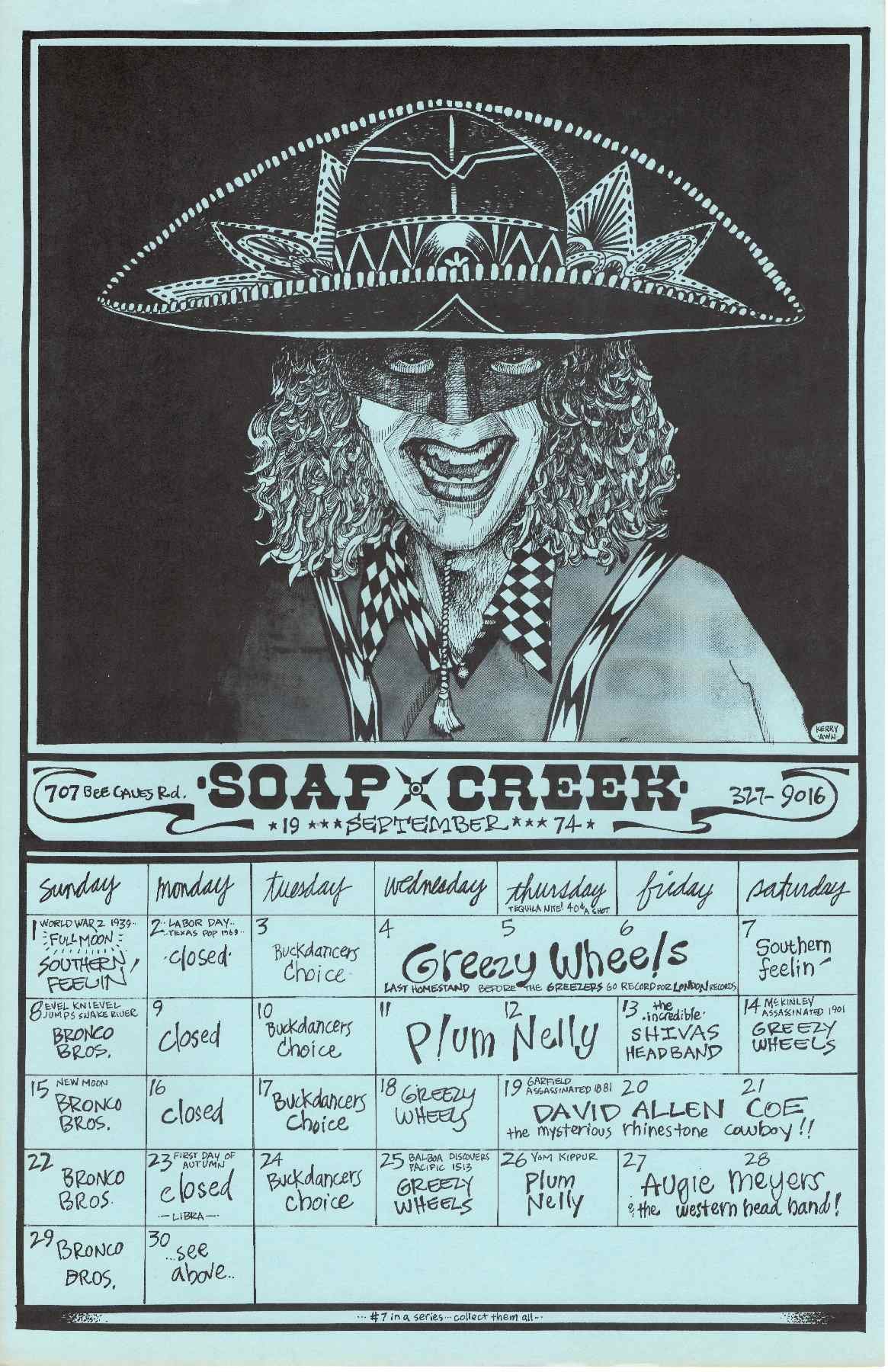 1974.09.September calendar.Soap Creek Saloon.Awn.JPG