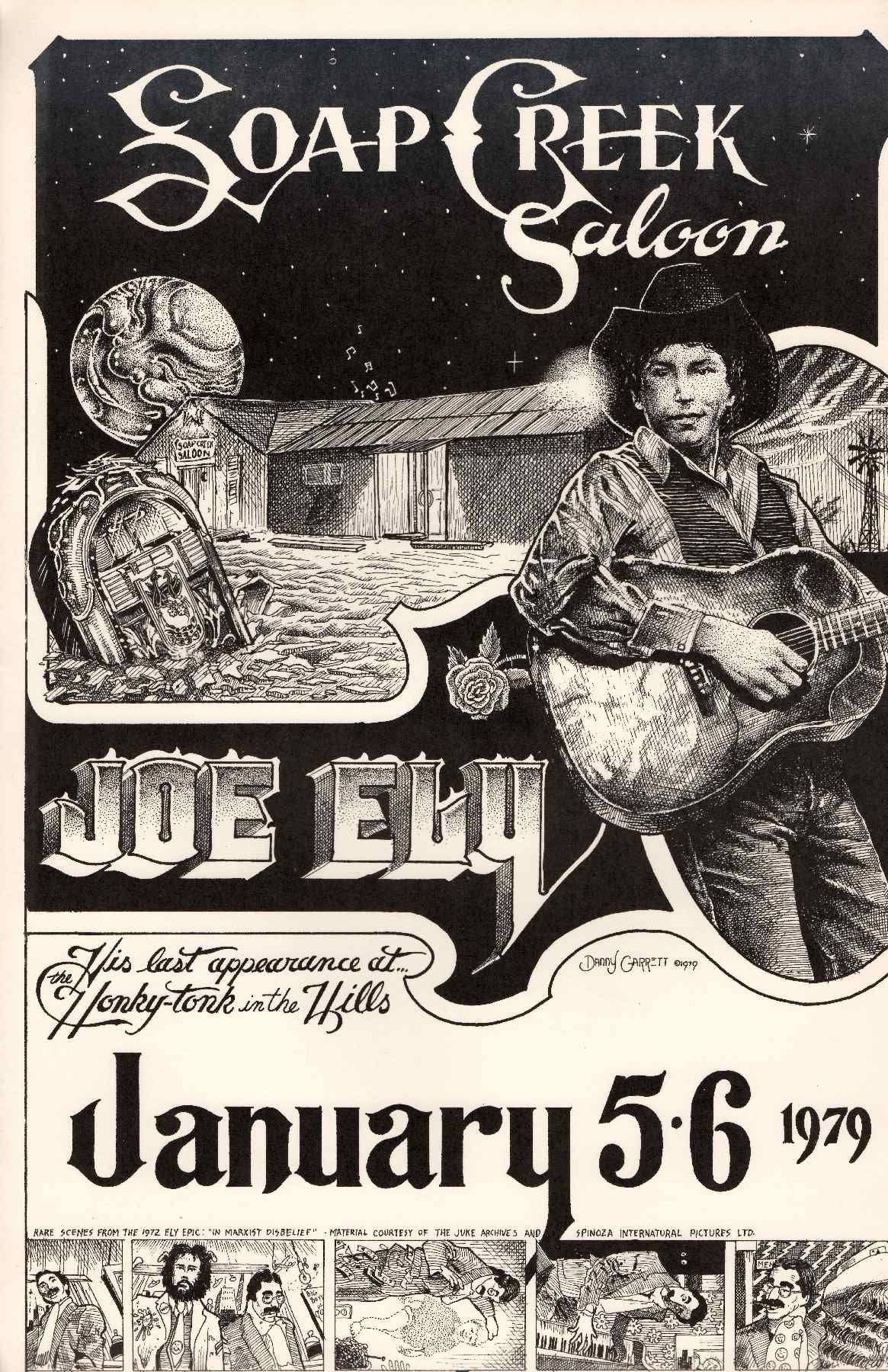 1979.01.5 and 6.Joe Ely.Soap Creek Saloon.Danny Garrett.JPG