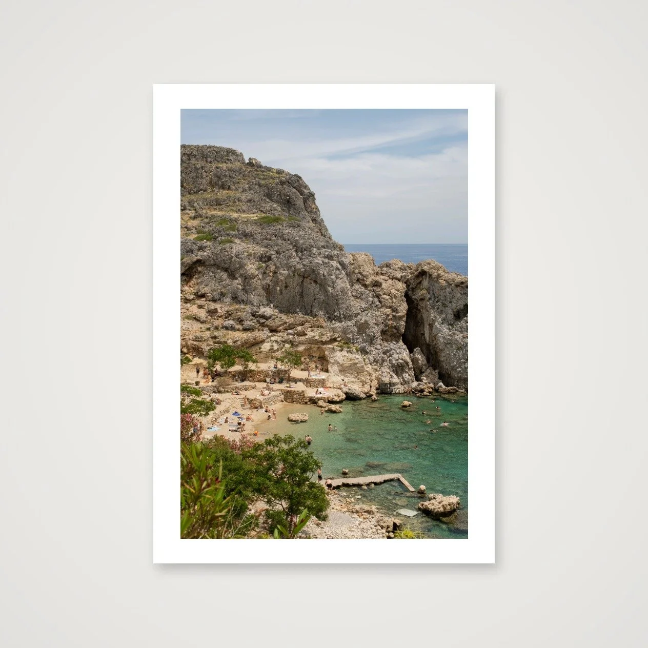 Early Summer, St Paul's Bay ~ Rhodes Print – unframed fine-art print