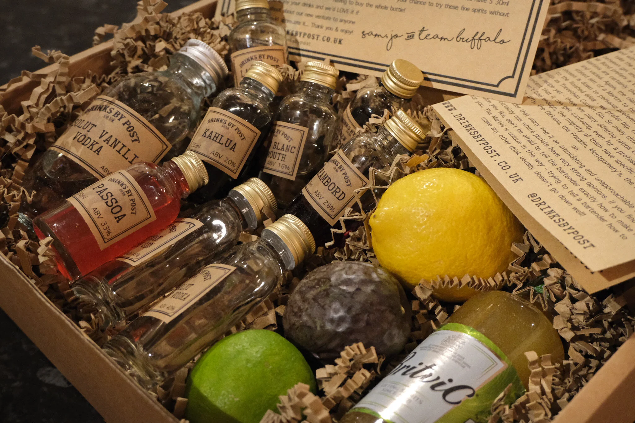 Drinks by Post, Cornwall