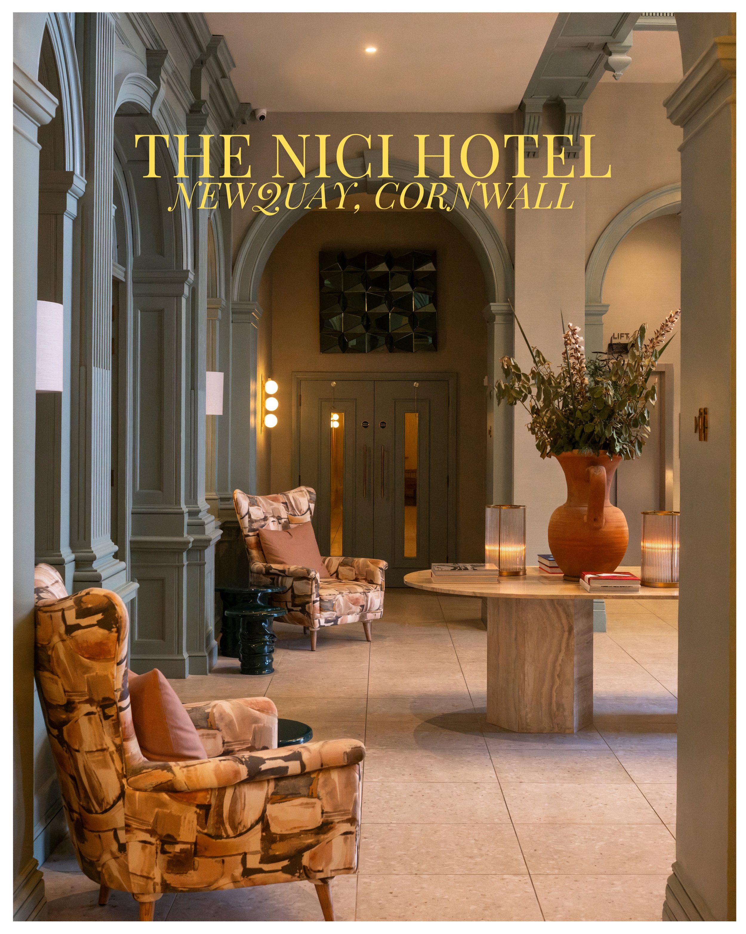 The Nici Hotel, Newquay |  @thenici 🍃 🍋 

2026 has been quite the year for hotel and restaurant openings in Cornwall, and The Nici has definitely been under the spotlight. Overlooking Great Western Beach, it brings something new to Newquay, with la