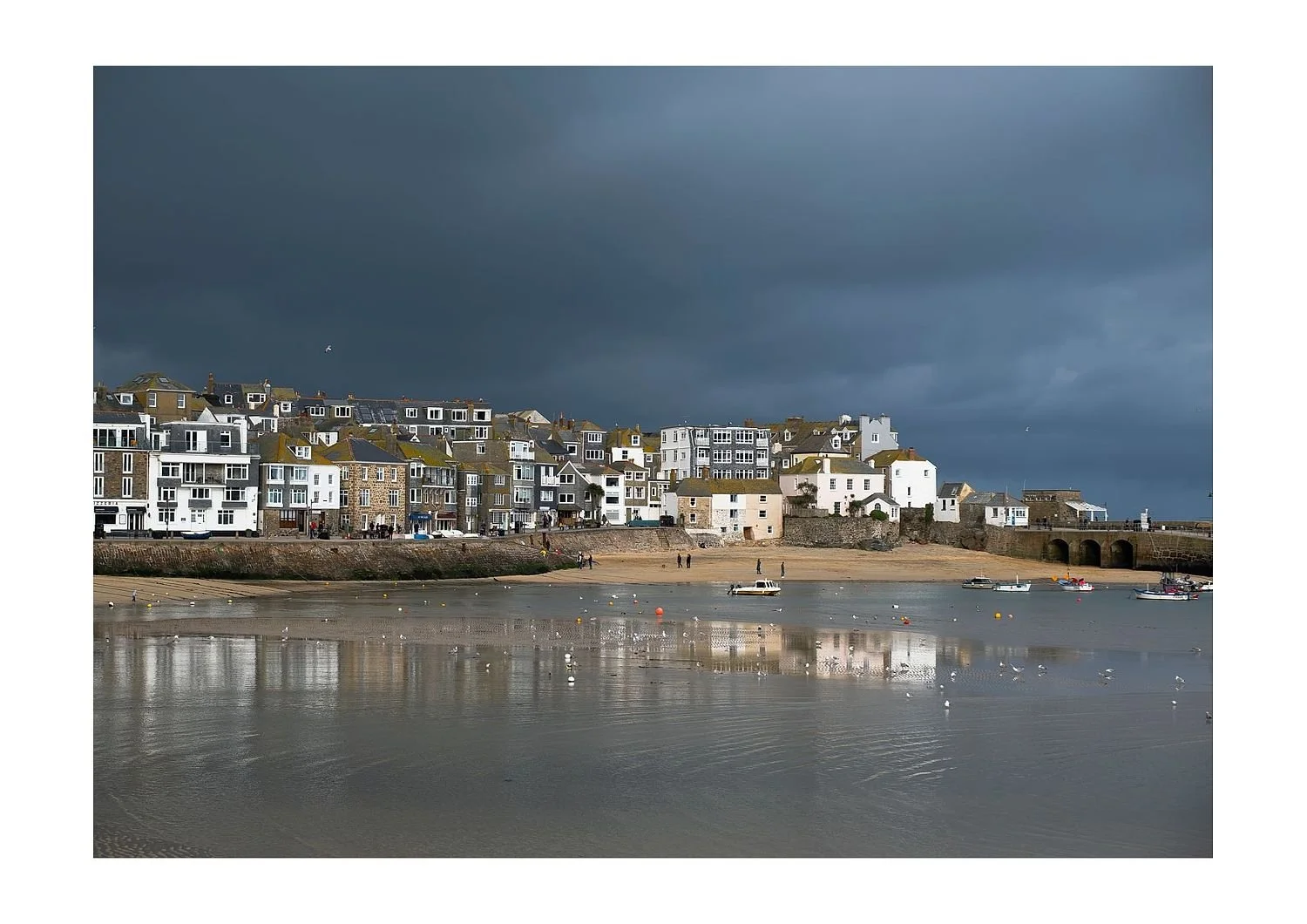 Storm Season, St Ives – unframed Cornwall photography print by Frankie Thomas