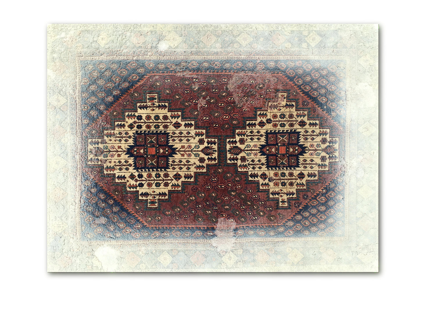 web222-noemi-kiss-white-framed-oblivion-tapestry-overpainted-persian-rug-156x131cm-MarionFriedmannGallery.jpg