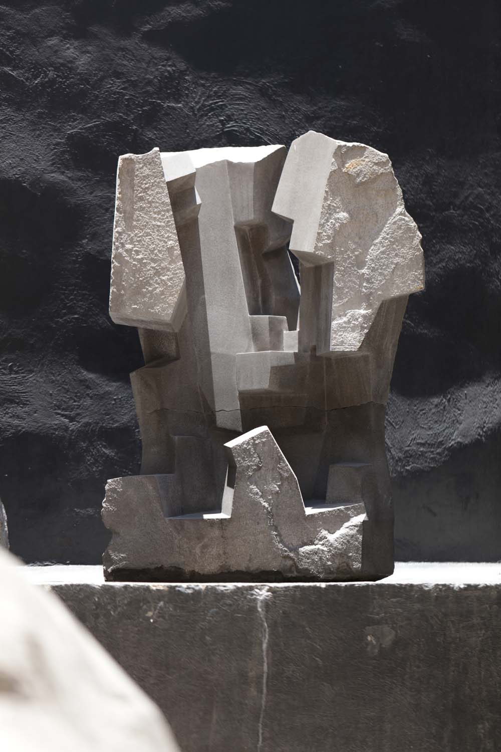 web222-sculpture-Jorge-Yazpik-volcanic-stone-direct-carving-marion-friedmann-gallery.jpg