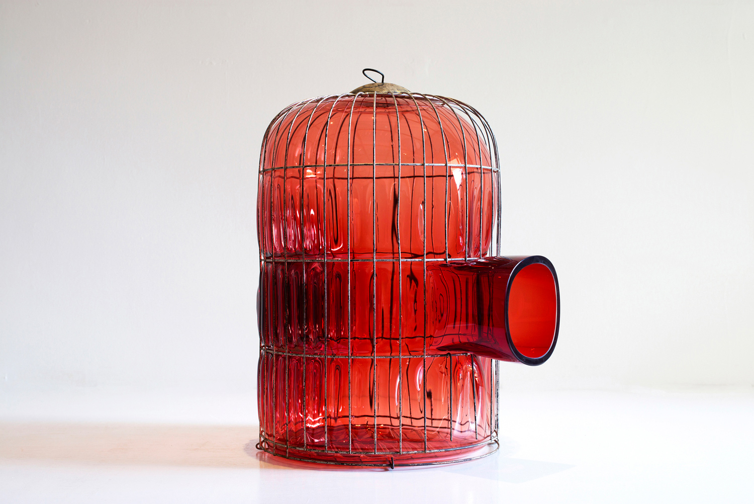 GALA FERNÁNDEZ - RED LARGE CAGE