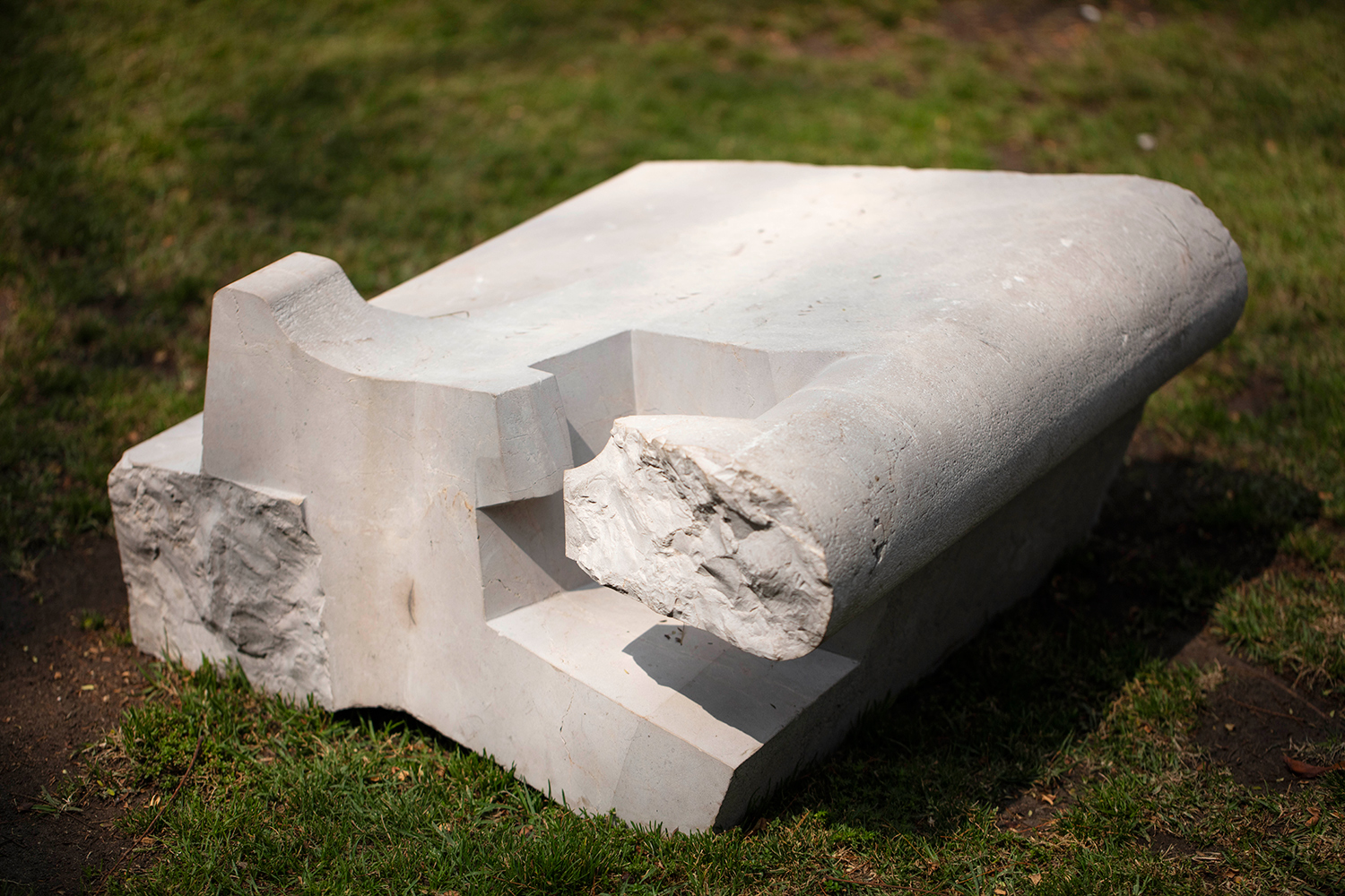 Untitled, S/T, Marble Seat II