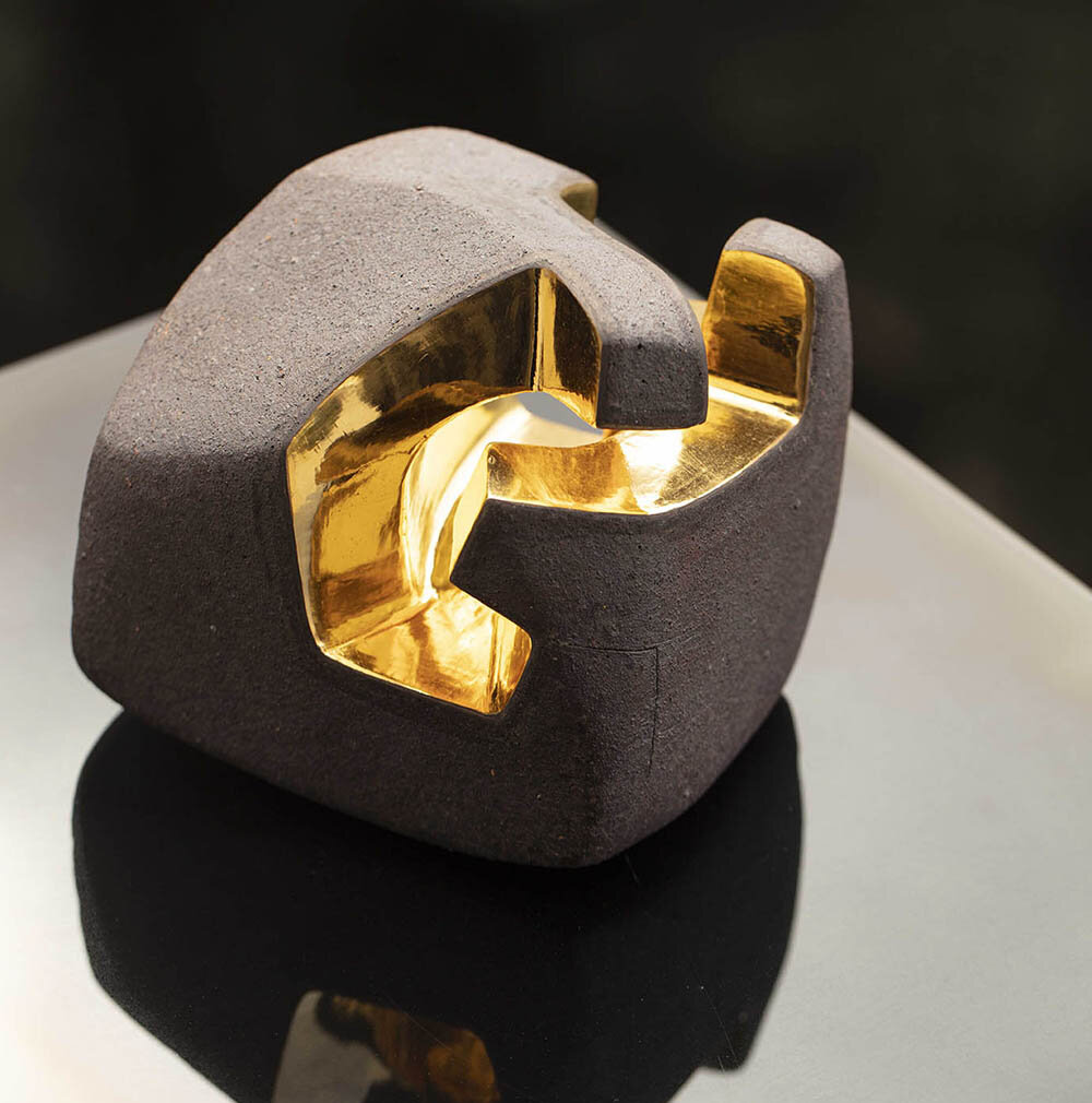 Autumn 2020 - Gold plated ceramic sculpture