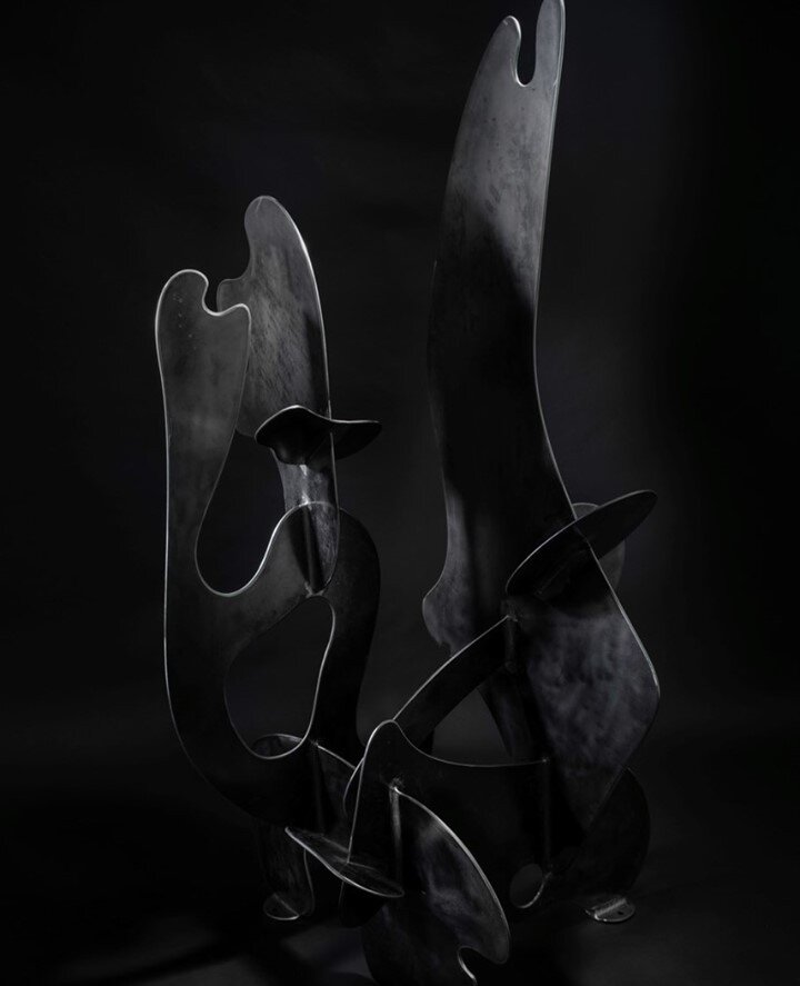 'PINGA RAW', steel sculpture by Misha Milovanovich, our gallery object of the month May 2021. ⁠
⁠
Artist statement: &quot;In Inuit mythology, Pinga (&quot;the one who is high&quot;) was a goddess of the hunt, fertility and medicine. In Jungian psycho