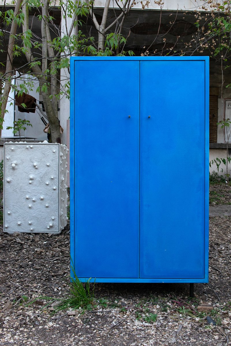 BLUE HOUR, medium concrete cabinet