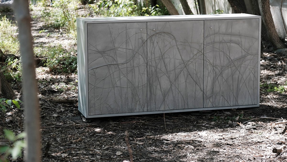 MORA THICKET, concrete sideboard