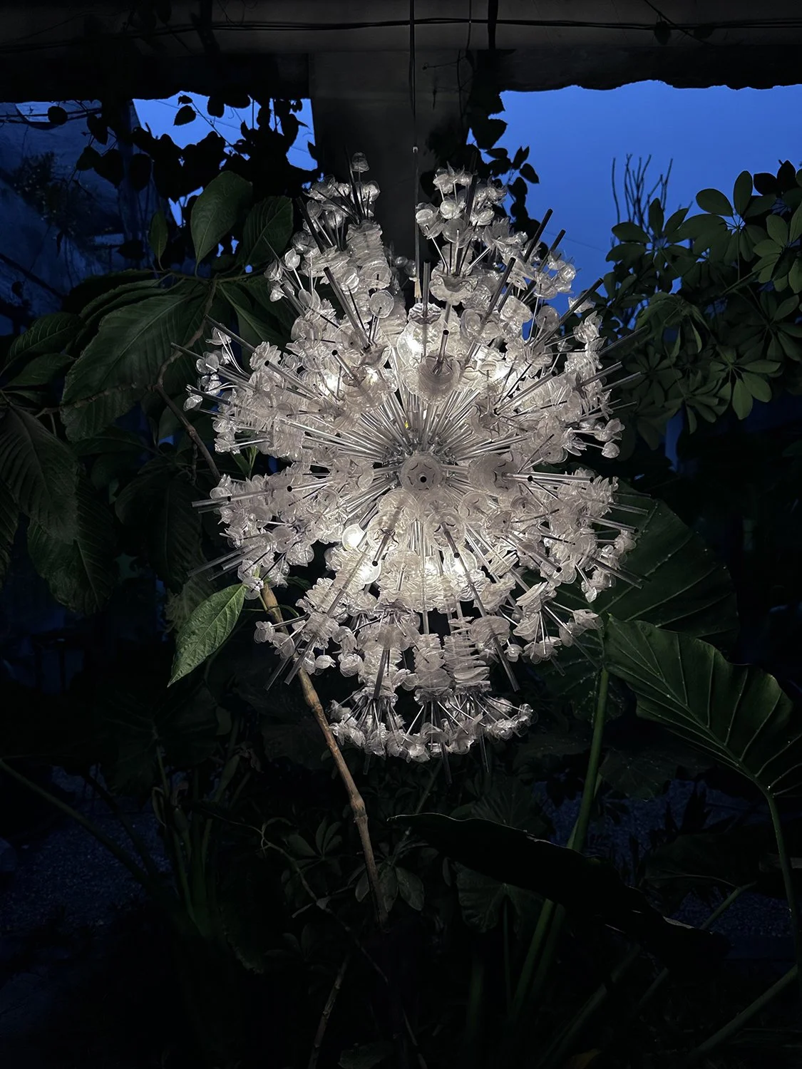 STAR / SPUTNIK chandelier 1, by Thierry Jeannot (Copy)