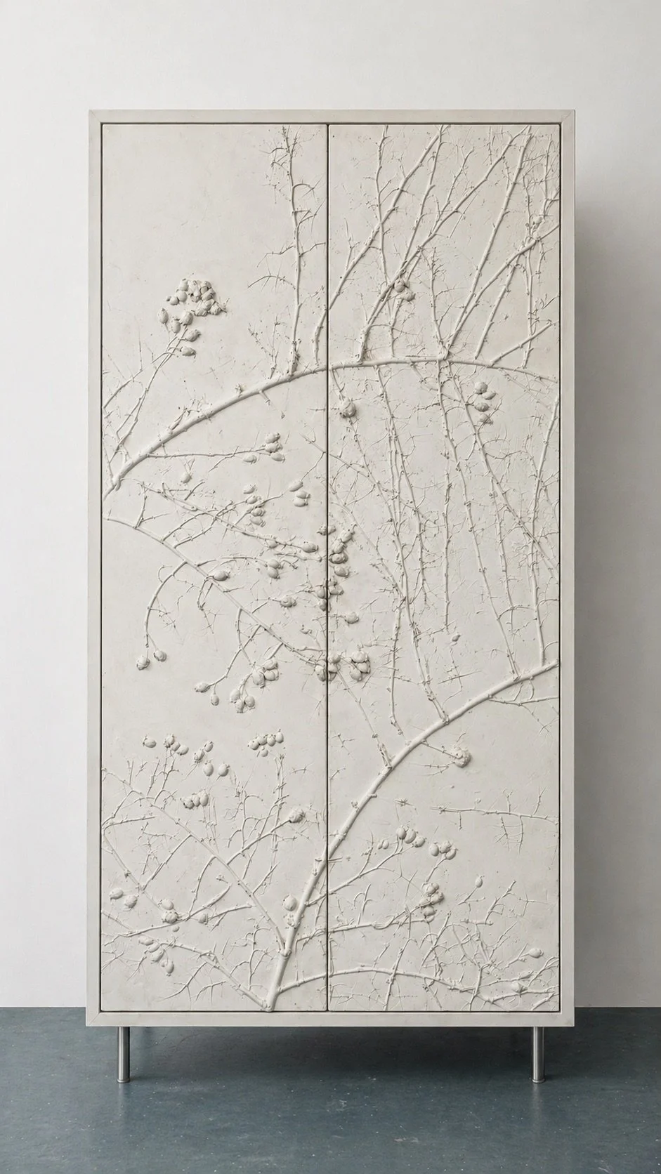 WILDE ROSE - tall concrete cabinet