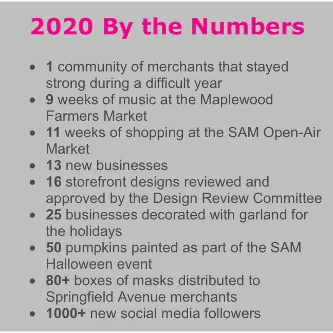 SAM's 2020 Annual Newsletter