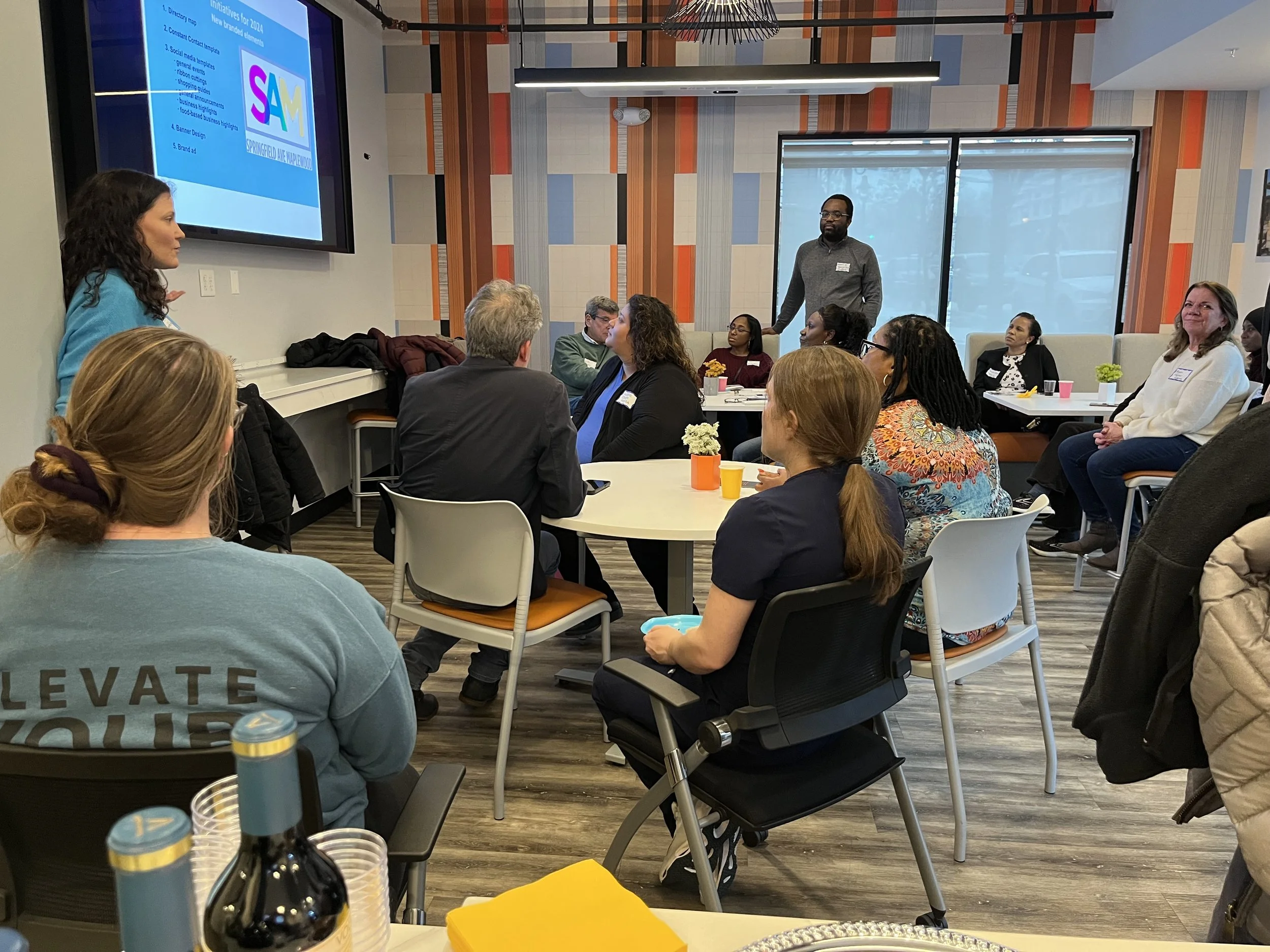 Springfield Avenue Maplewood Hosts a Business Meet-Up