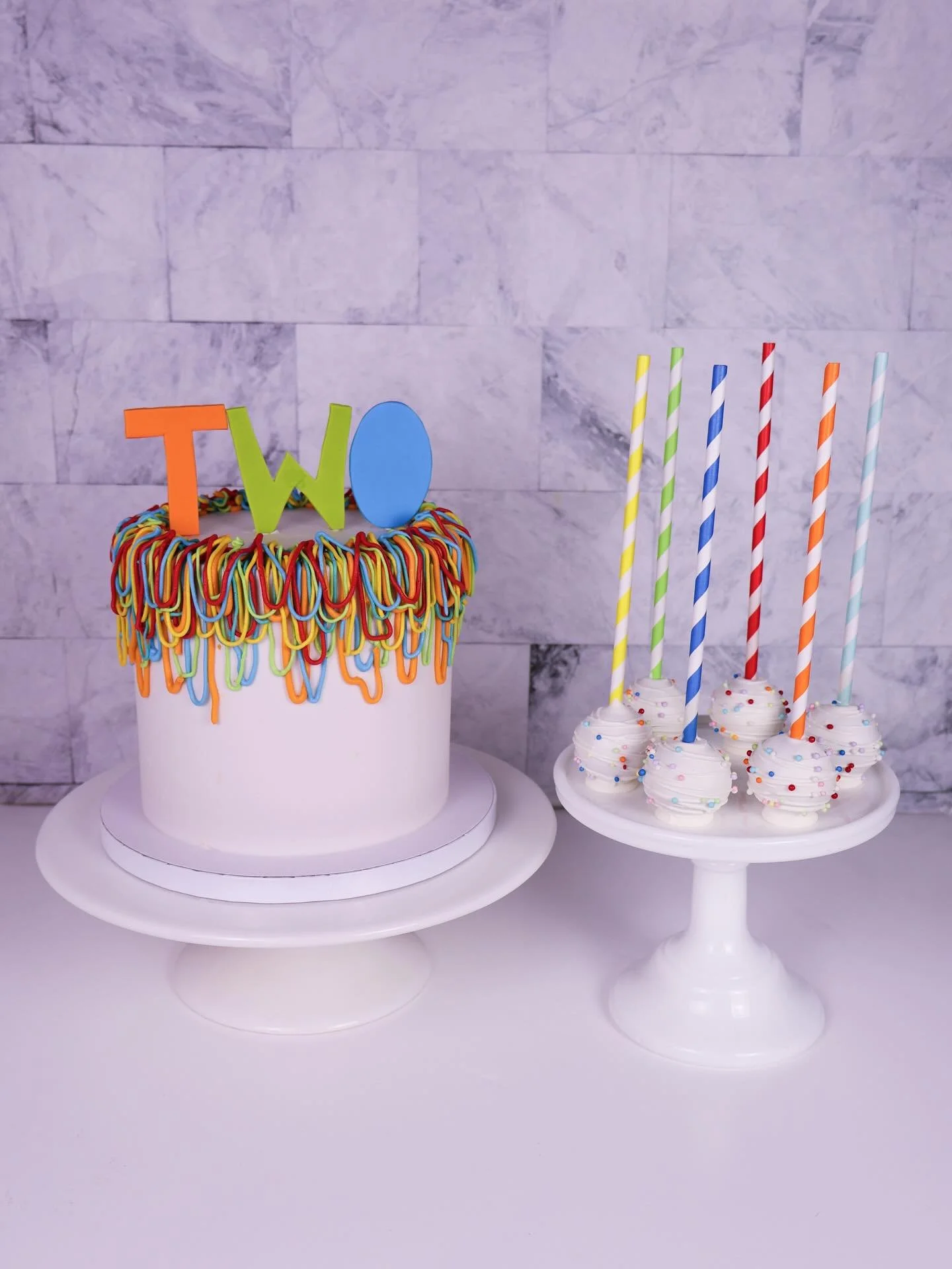 Ready TWO party ❤️💙💛🧡💚🩵