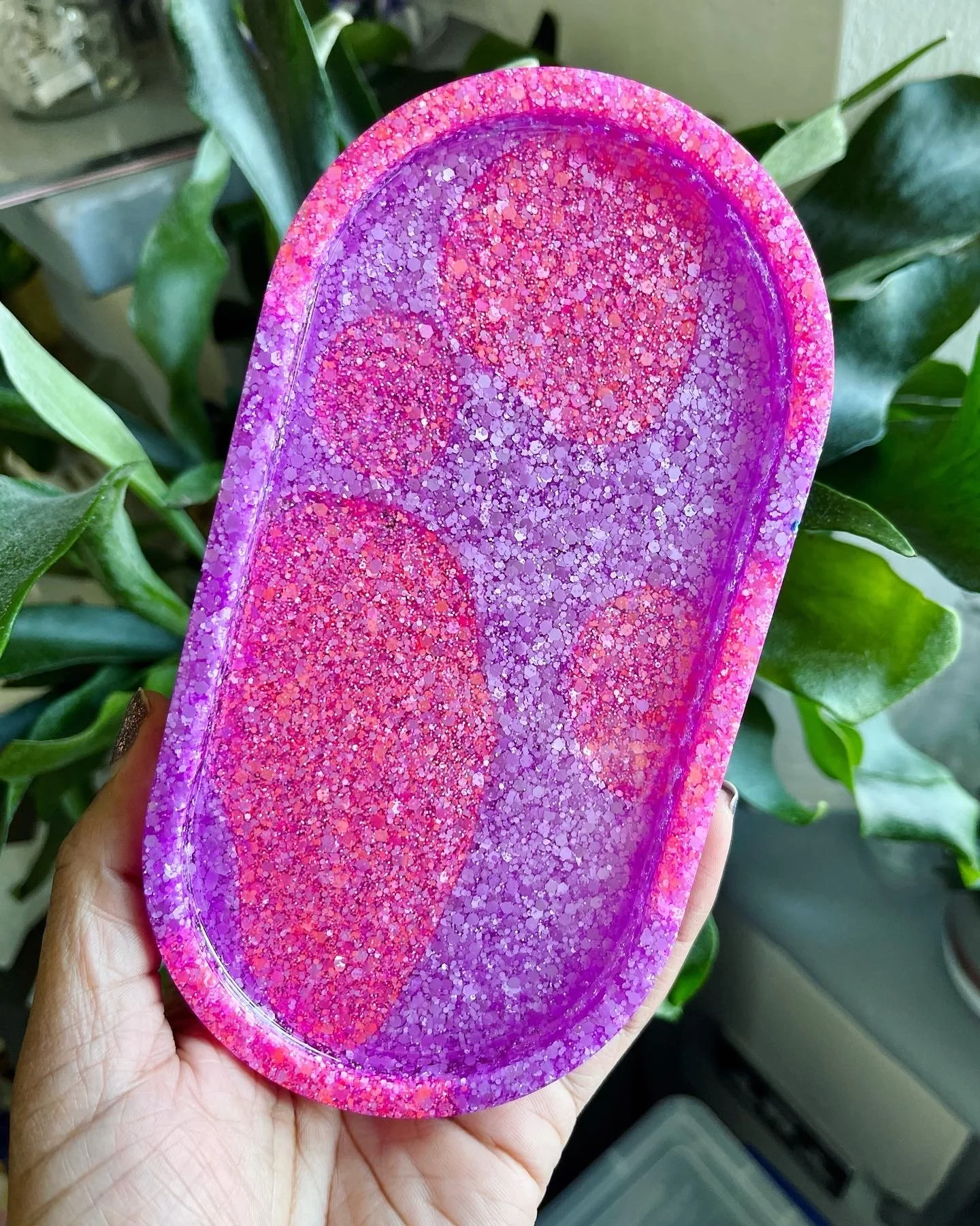 ’SHERBET FIZZ’ RESIN JEWELLERY TRAY