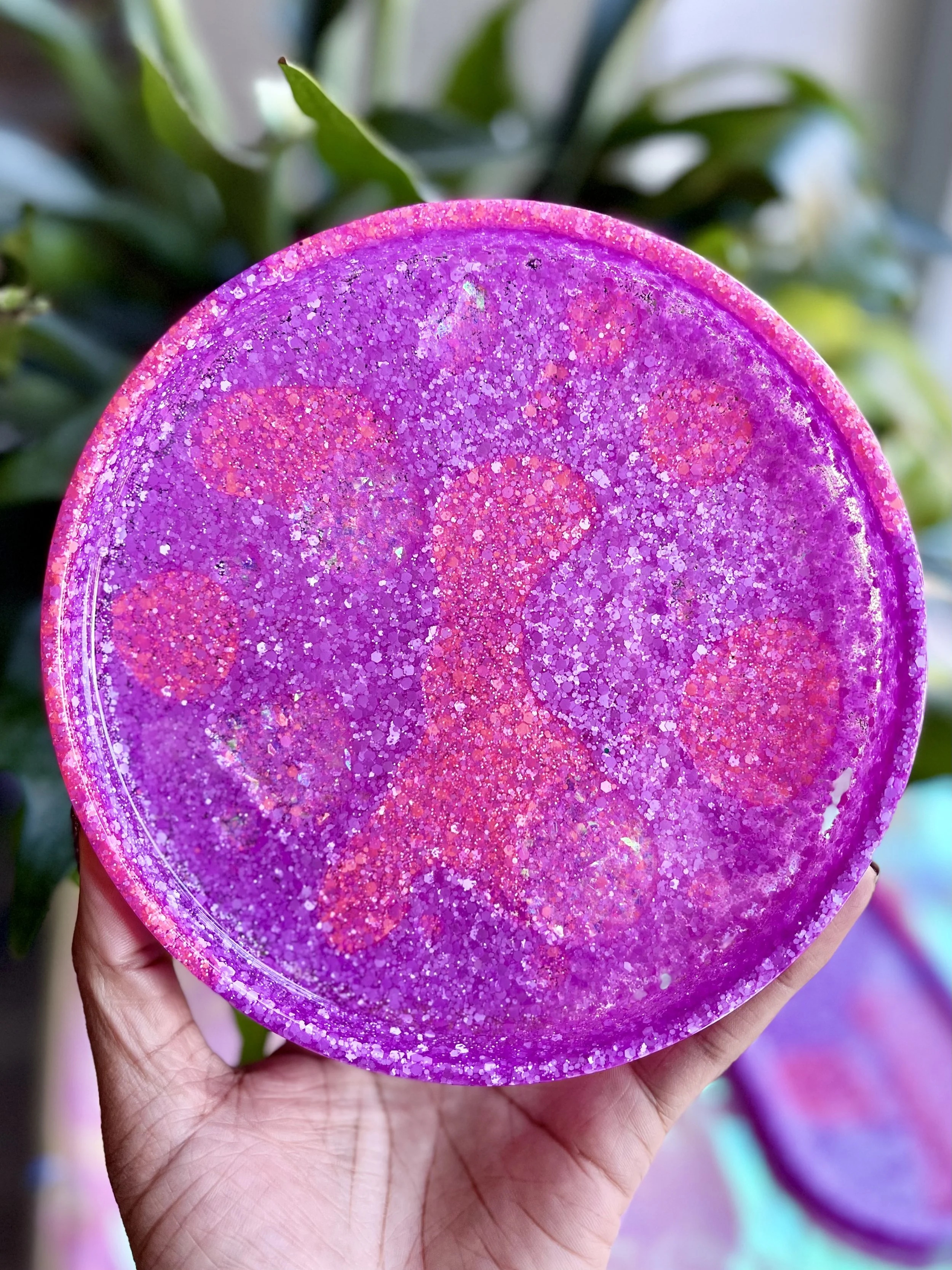 ‘SHERBET FIZZ’ RESIN CATCHALL TRAY