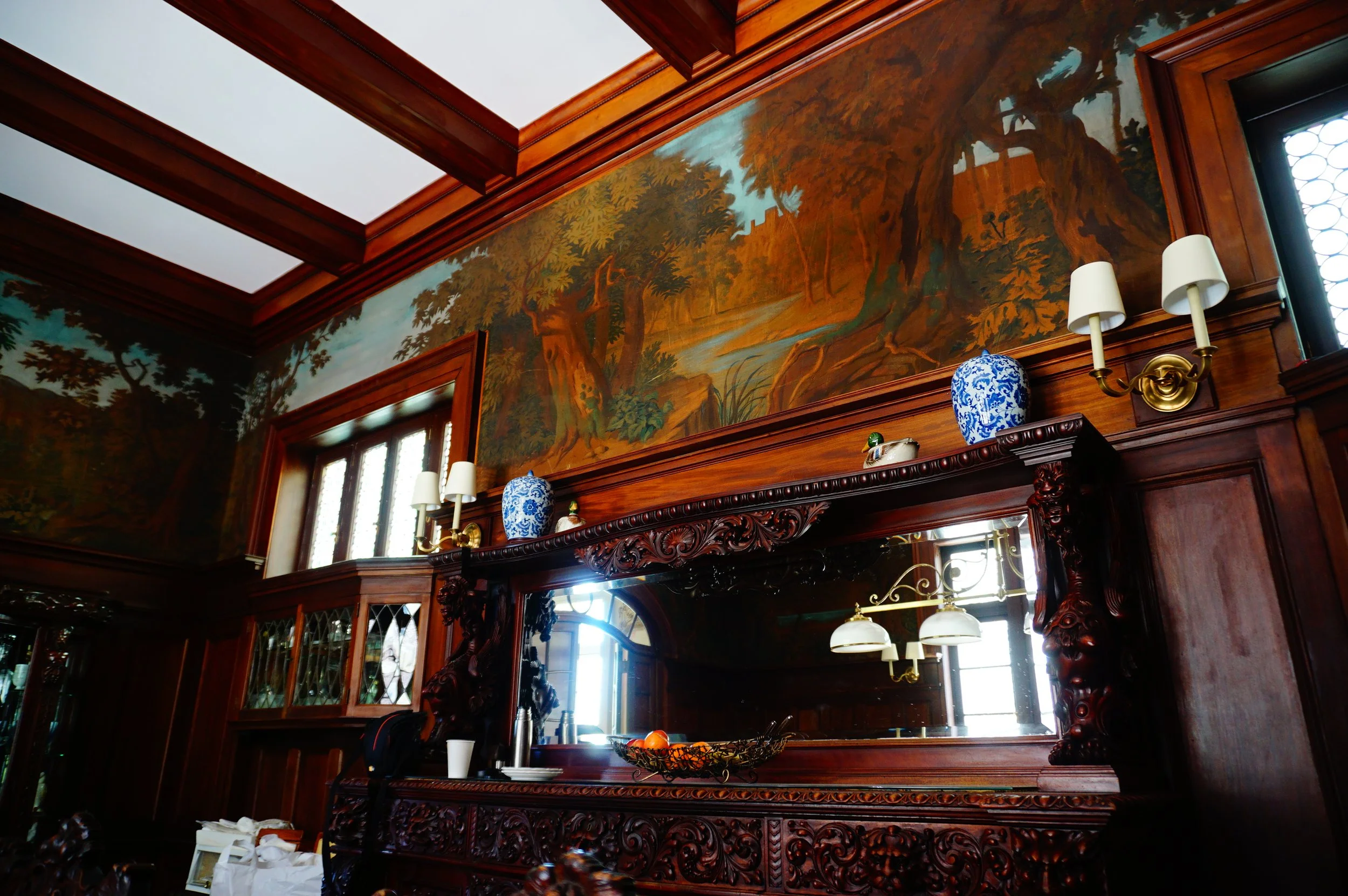 mural restoration, decorative arts, Open Shop Art