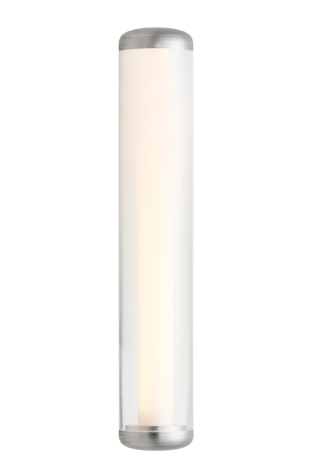 Celeste Small Sconce in Opaline Fade and Silver Metal Finish