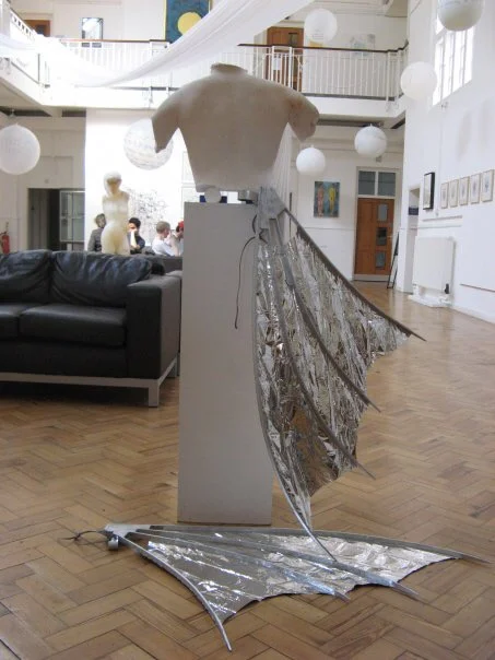 Plaster cast, wood and aluminium © Helen Foster 2007