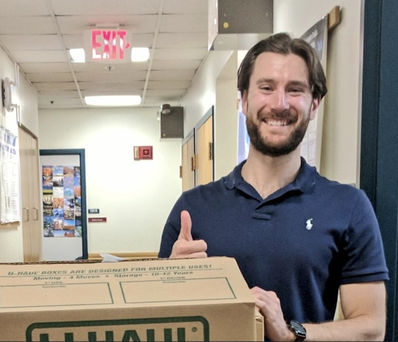 Daniel Schultz collects fitness trackers from RecycleHealth for ChildObesity180 RecycleHealth’s donations!  Click on the image to watch a video of Daniel.