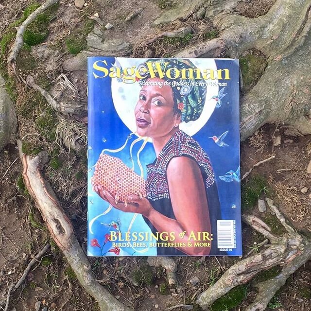 Honored to have my poem, EVER PRESENT, featured in Sage Woman Magazine. This issue, Blessings of Air, is so lovely. Amazing art, essays, &amp; poetry fill its pages. 🦋
.
.
. .
.
. #sagewomanmagazine #sagewoman #poetry #writing #naturepoetry #amwriti