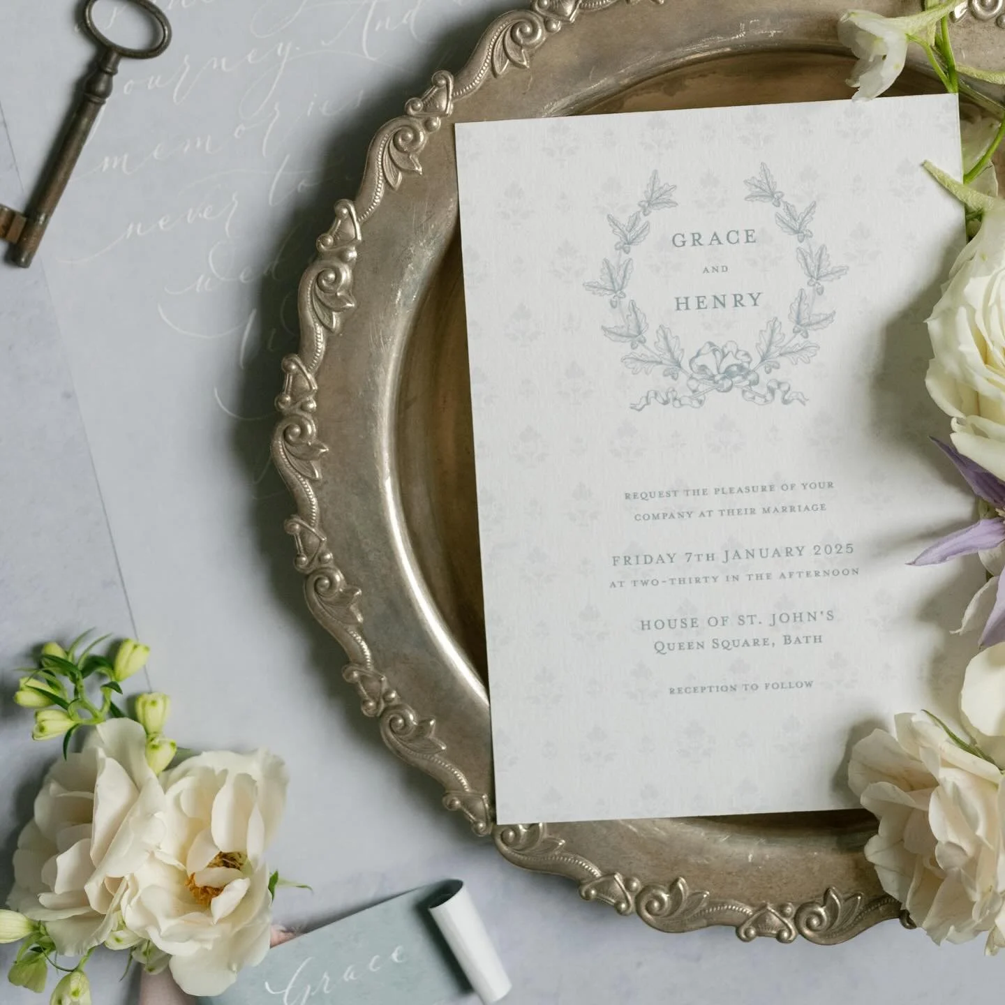 Regency inspired details for @hosj.co.uk, a beautiful wedding venue in the heart of Bath.
.
.
Team:
Venue @hosj.co.uk
Florals @honeysuckleflowerco
Stationery @dotthei_atelier
Photography @katrinabartlam
Model @scarlettluxe
MUA @sashabrownmakeupartist