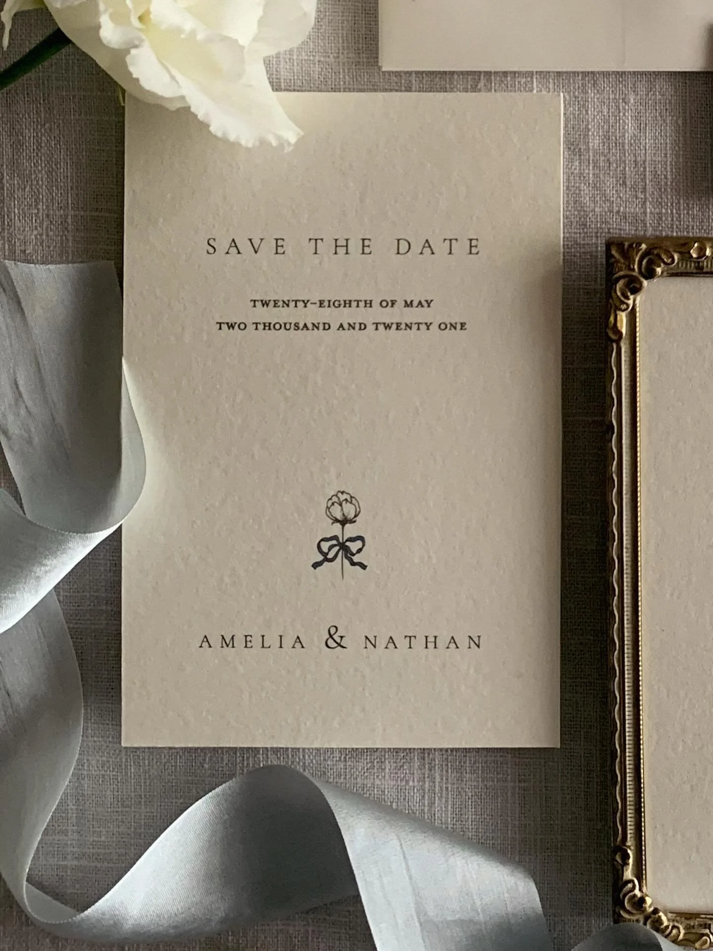 As soon as your venue is booked and your wedding date is set, it&rsquo;s time to start thinking about your wedding stationery and getting your save the dates designed. Letting your guests know your wedding date early is especially worth consideration