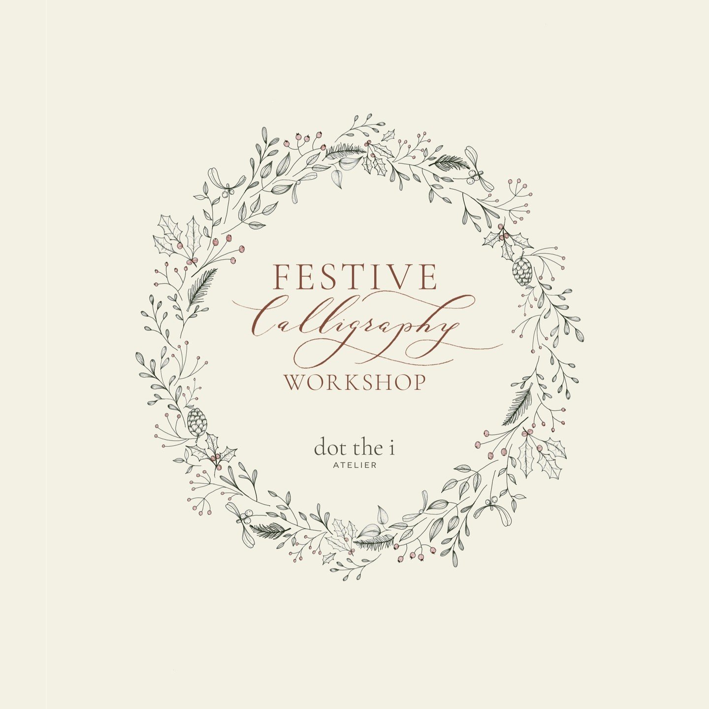 Limited availability at my festive calligraphy workshop on the 13th December ~ 2 to 4.30pm on @theartpad62 Great Pultney Street in Bath. A relaxed workshop to learn modern calligraphy and have the most beautifully written gift tags and cards this Chr