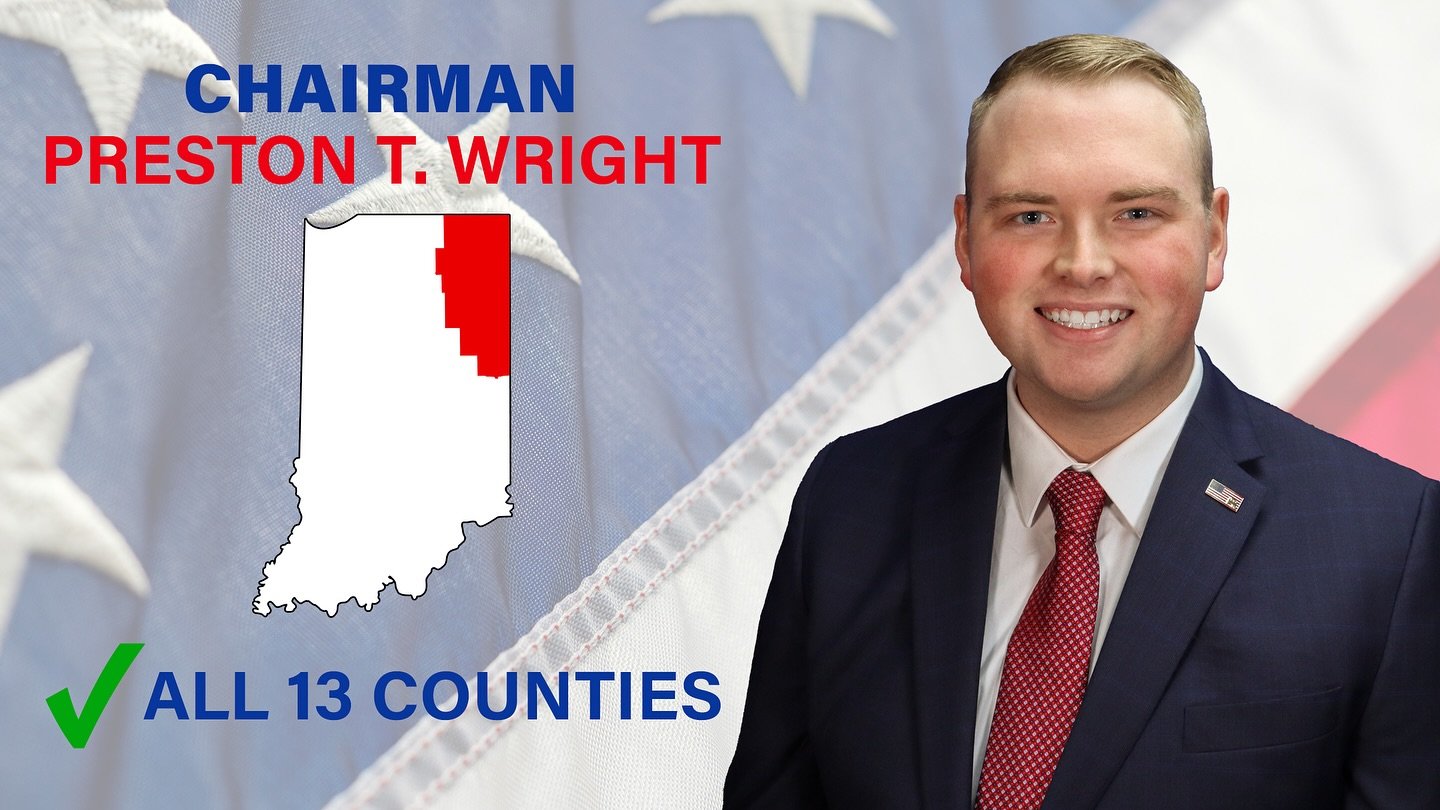 One thing I strive to do as Chairman is to support my fellow Chairmen by attending their events. This morning, I completed my goal of attending GOP events in all 13 counties across our congressional district. From Lincoln Day Dinners to Bean Dinners,