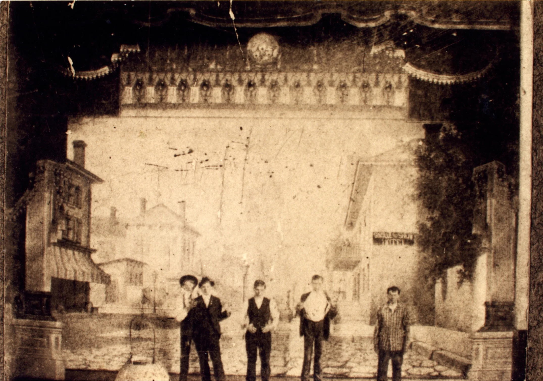 Photo of a performance from the Opera House’s earliest days.