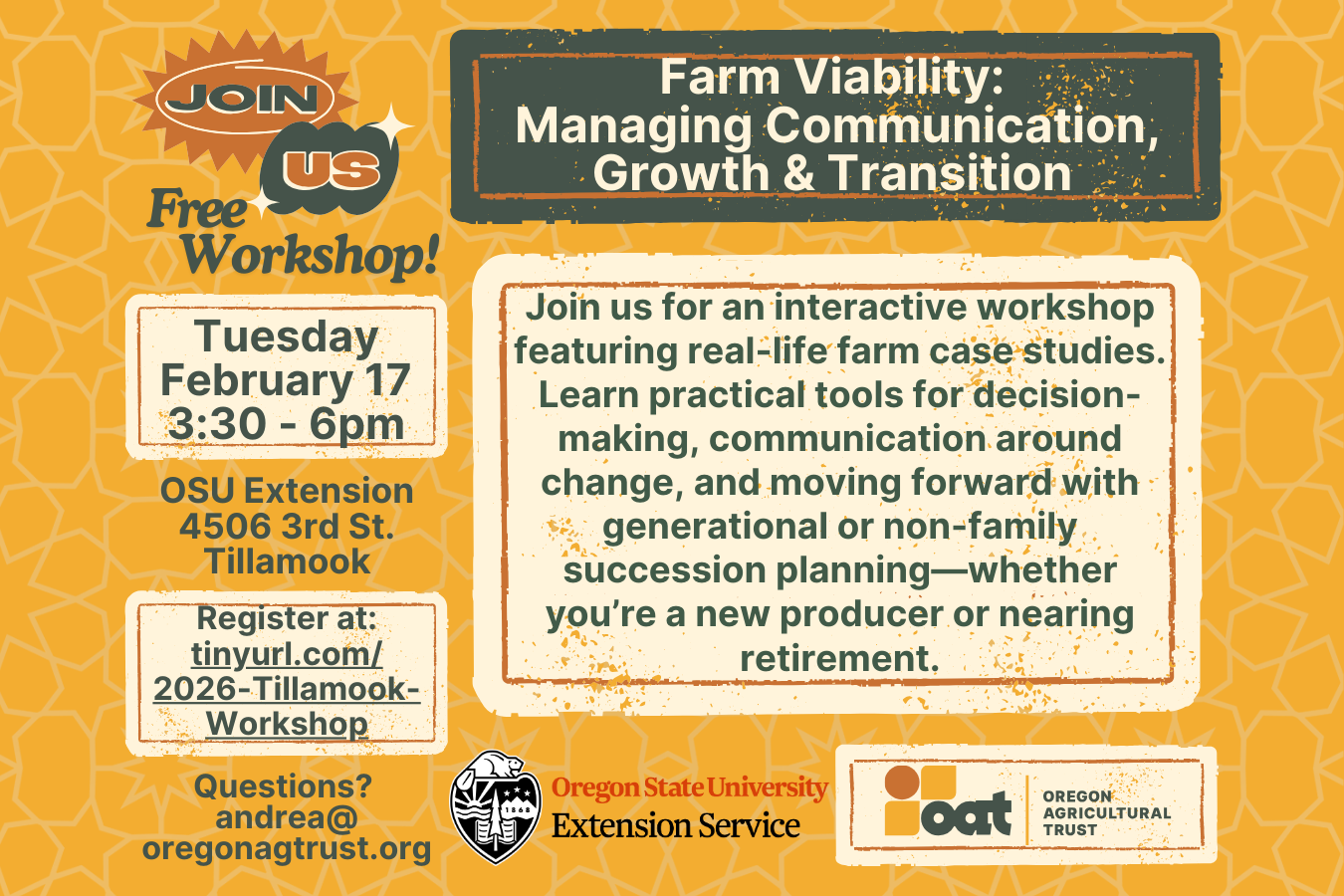 Farm Viability: Managing Communication, Growth &amp; Transition
