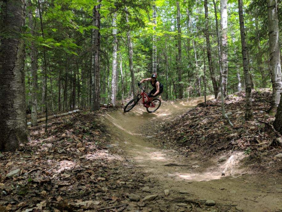 Riding High at Vermont's Little River