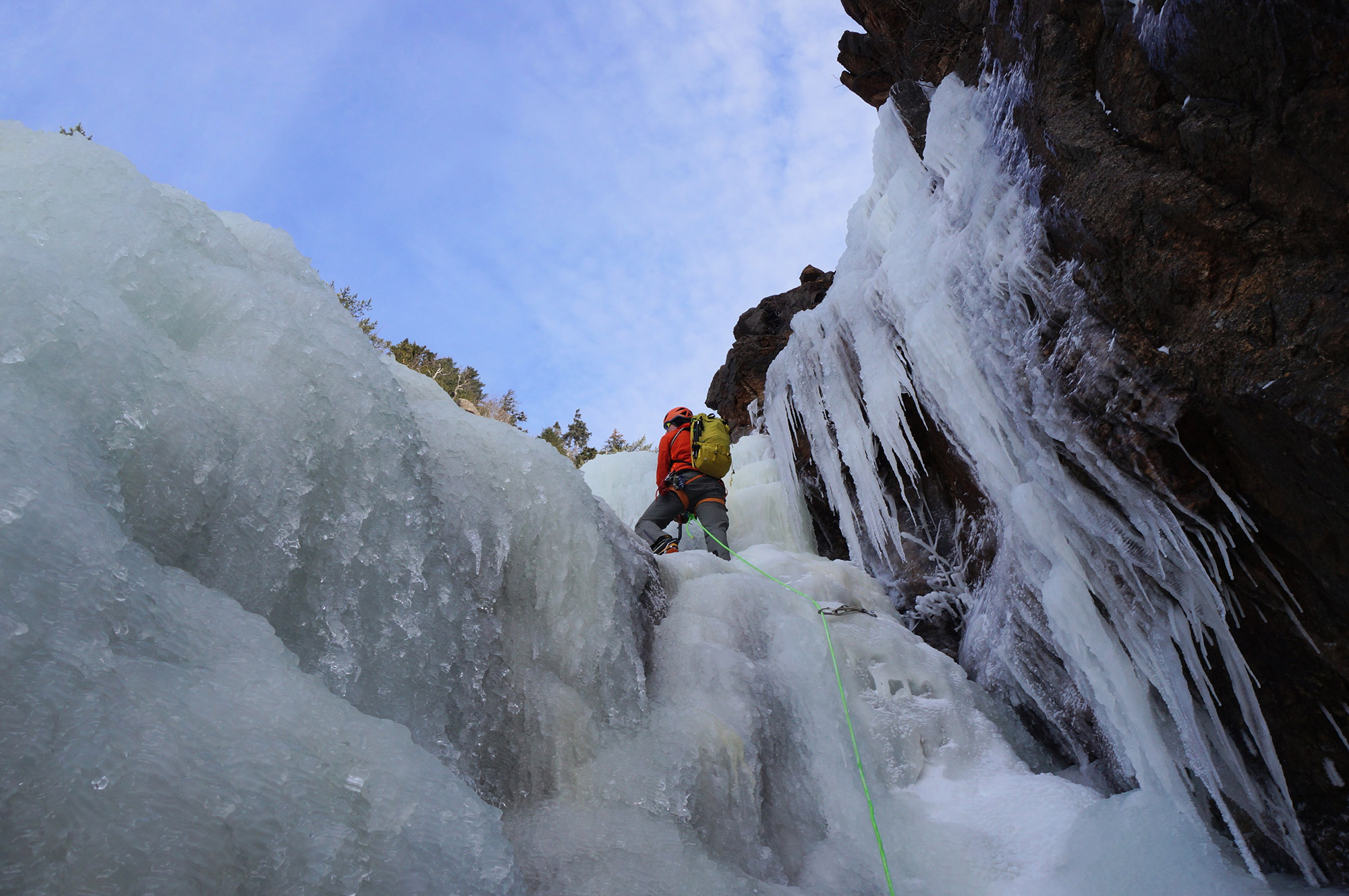 Alpha Guide: Ice Climb Shoestring Gully