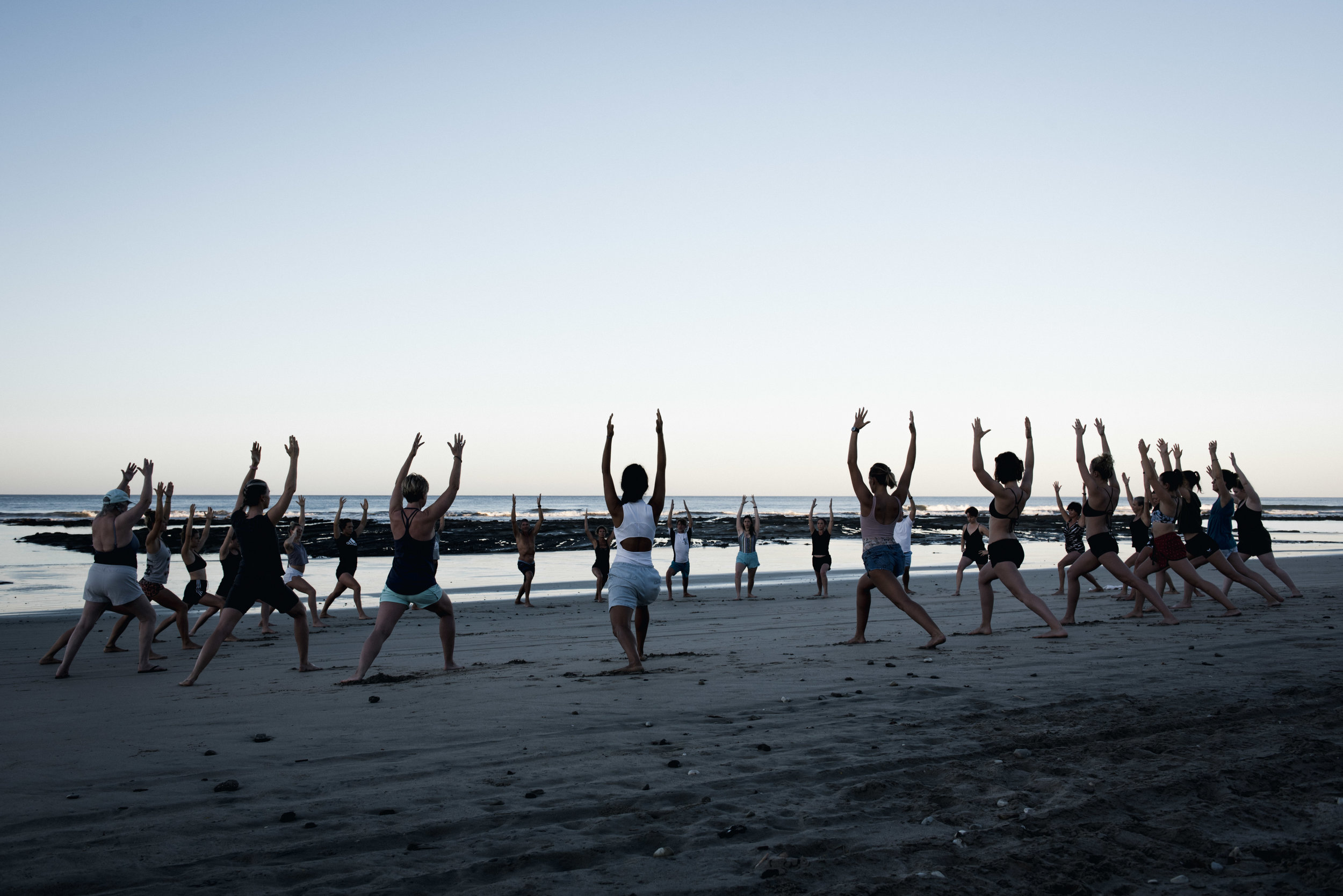 Beach Yoga - Nosara, Costa Rica 2019