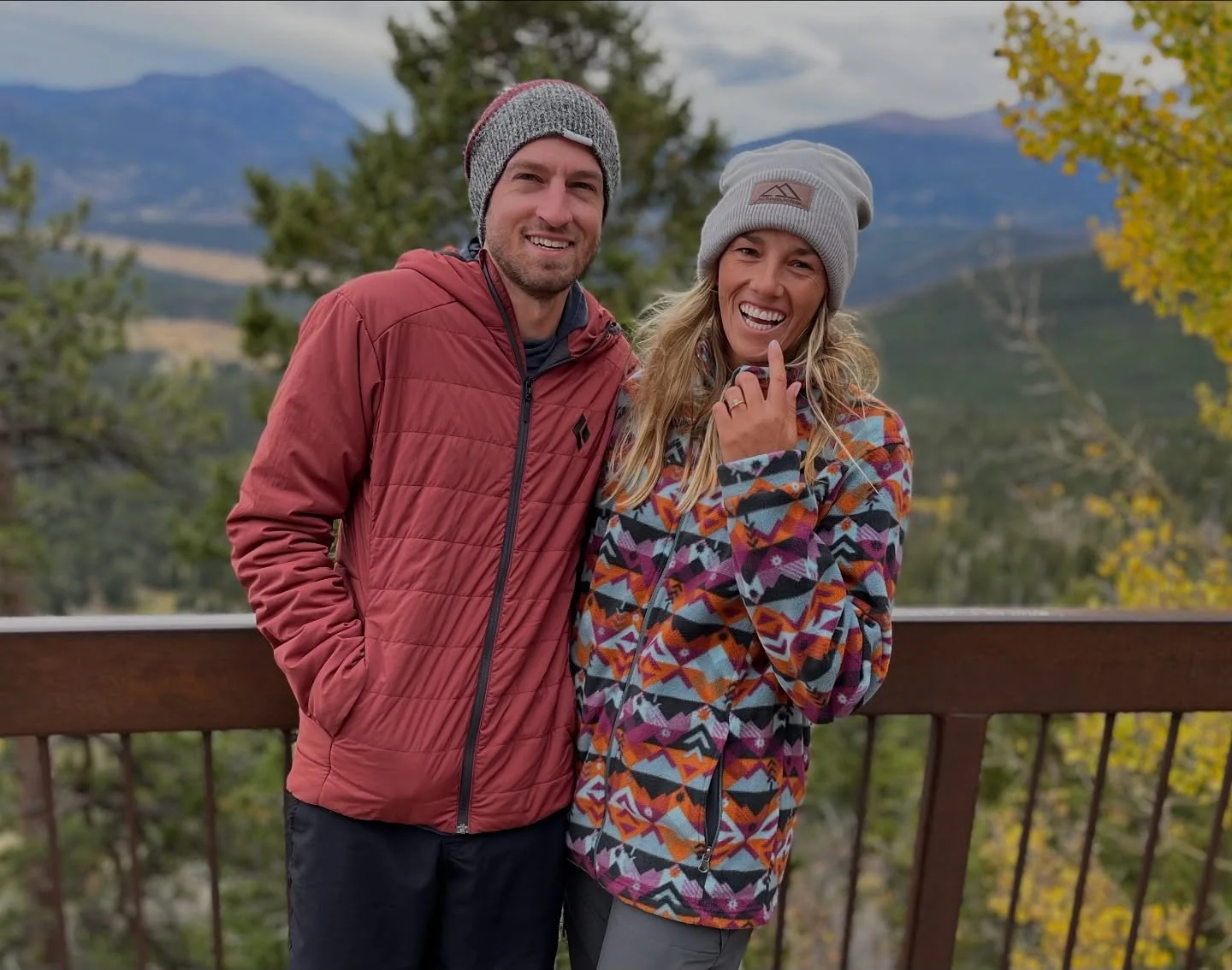 Happy &ldquo;gotcha&rdquo; day babe ⛺️🌲💛💍
10&bull;1&bull;22