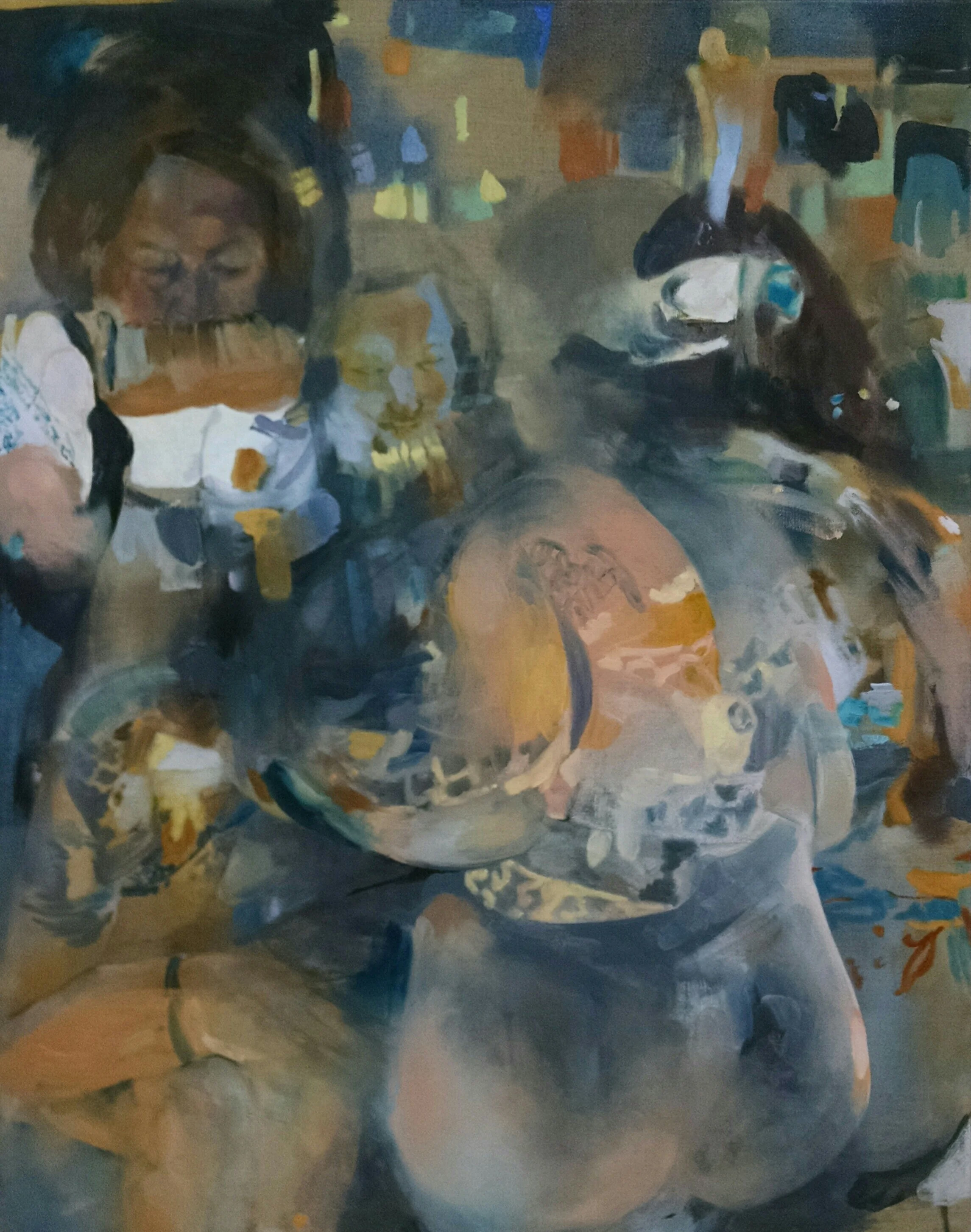 Imprint of Loss, Oil on Belgian Linen