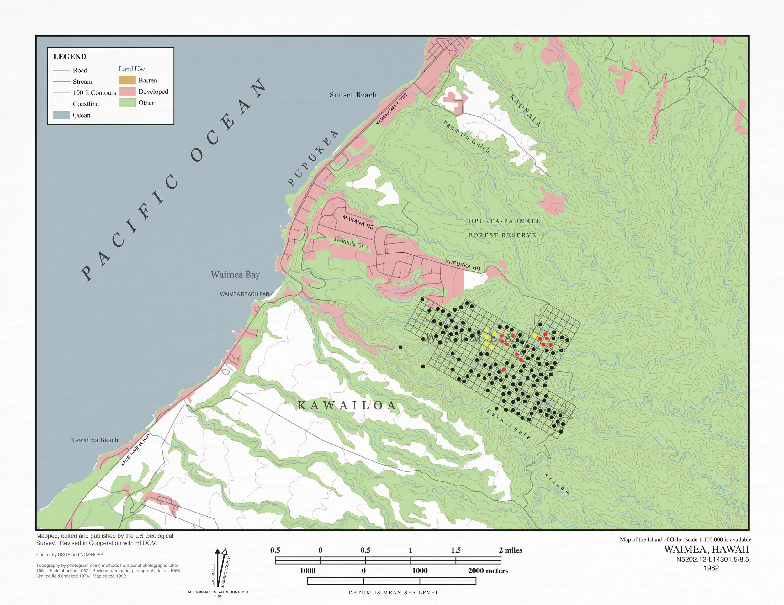 Hawaii Five-O | Waimea Search Map