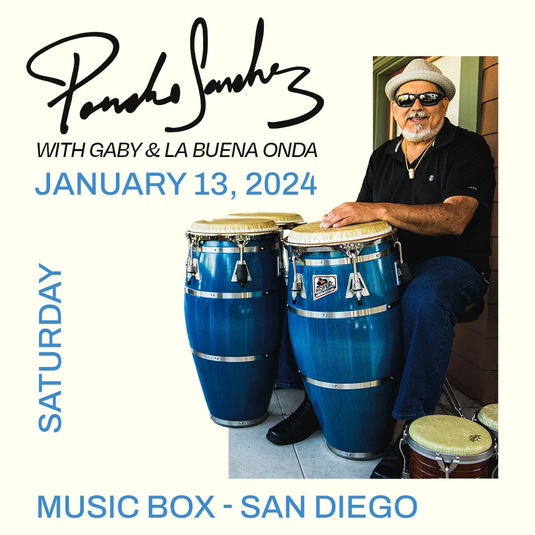 Opening for Grammy winning jazz legend, Poncho Sanchez