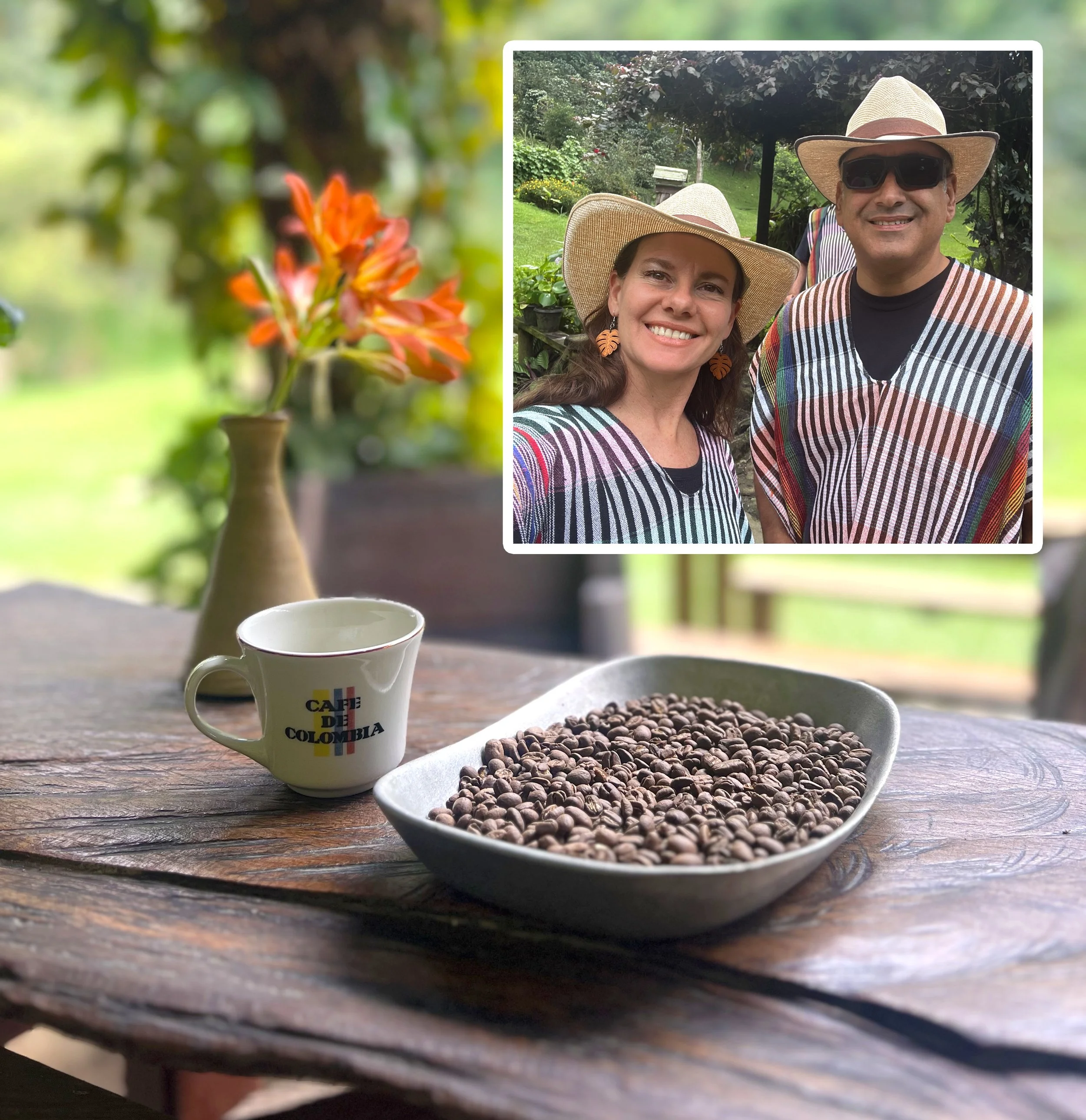 Celebrando el fin del año en Colombia!