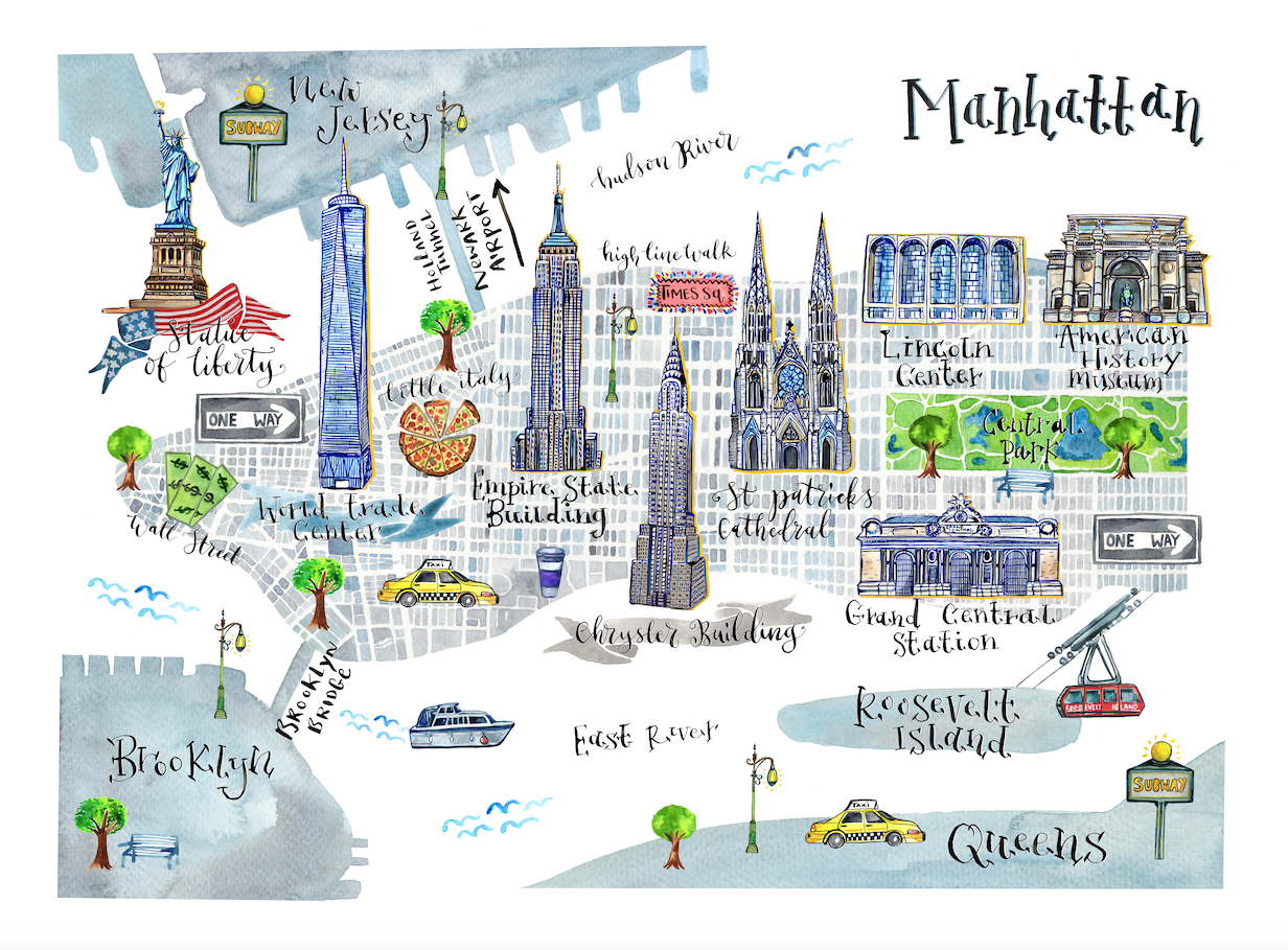 Illustrated Map Of New York.png