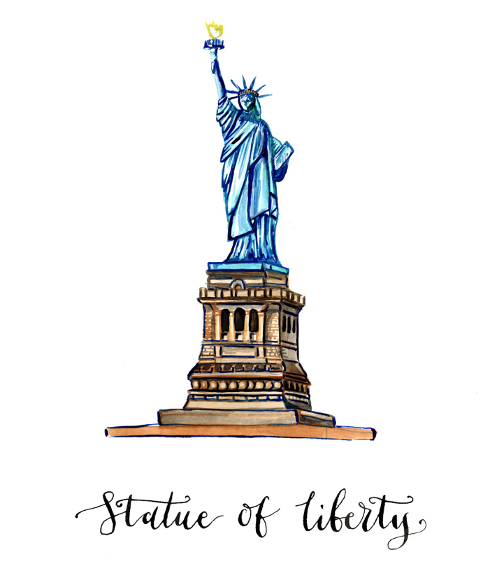 Statue Of Liberty Illustration.png